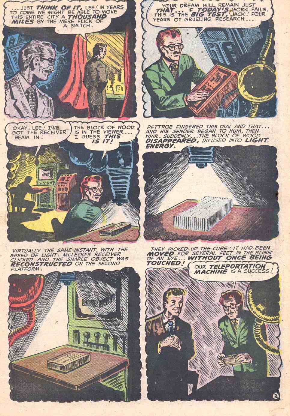 Read online Weird Mysteries (1952) comic -  Issue #9 - 17