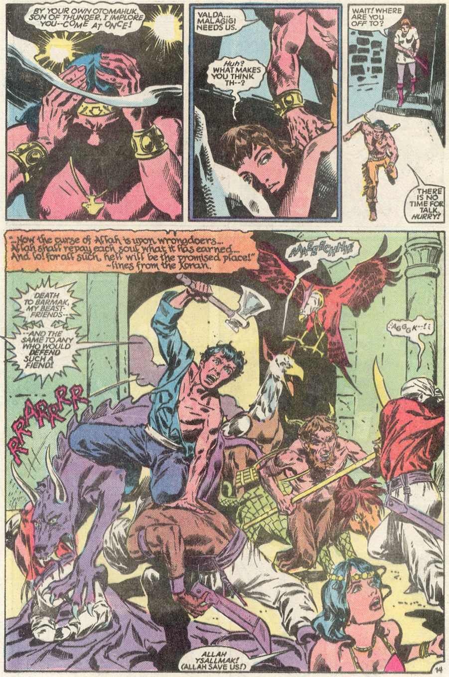 Read online Arak Son of Thunder comic -  Issue #39 - 15