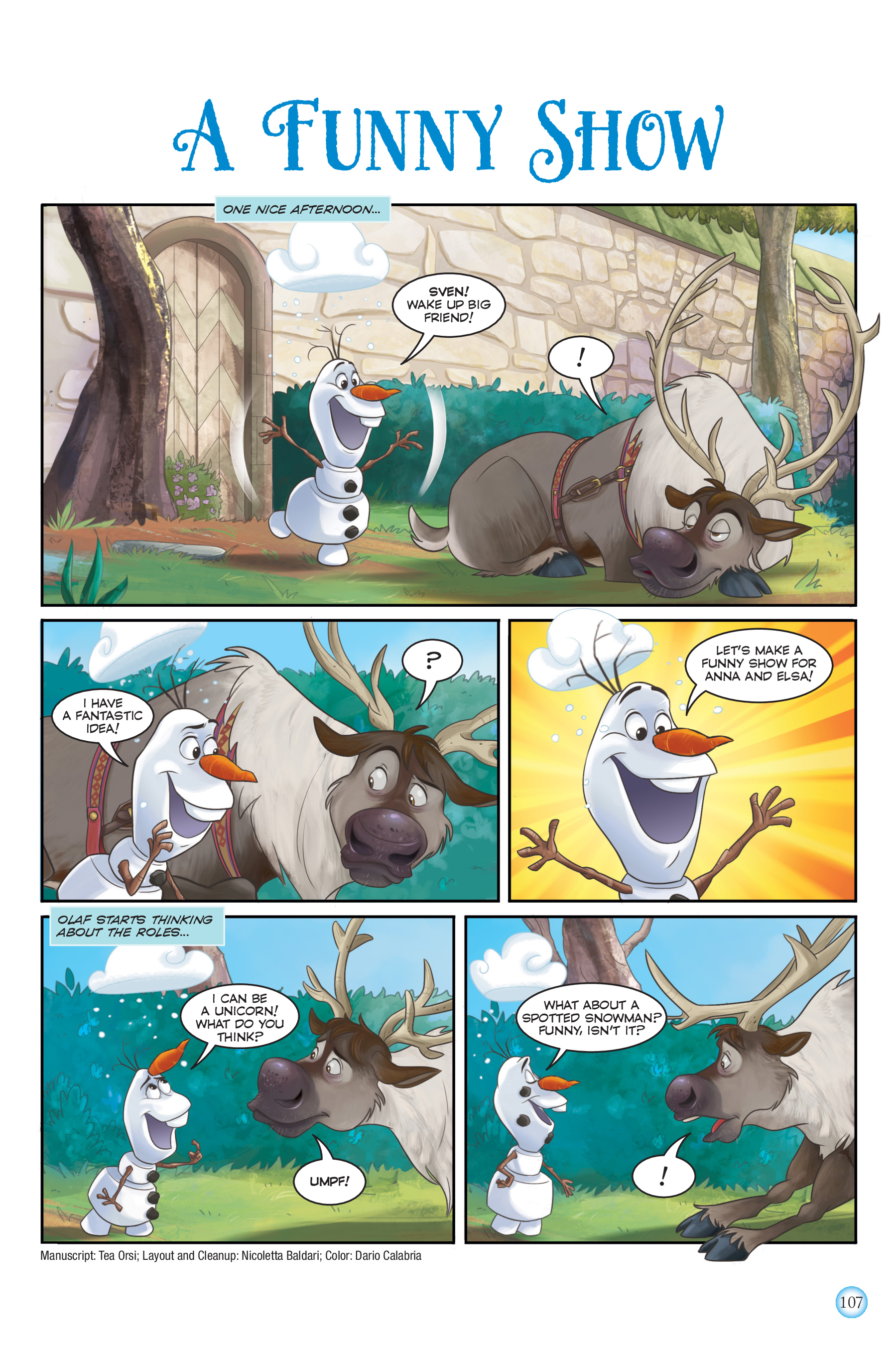 Read online Frozen Adventures: Snowy Stories comic -  Issue # TPB (Part 2) - 7
