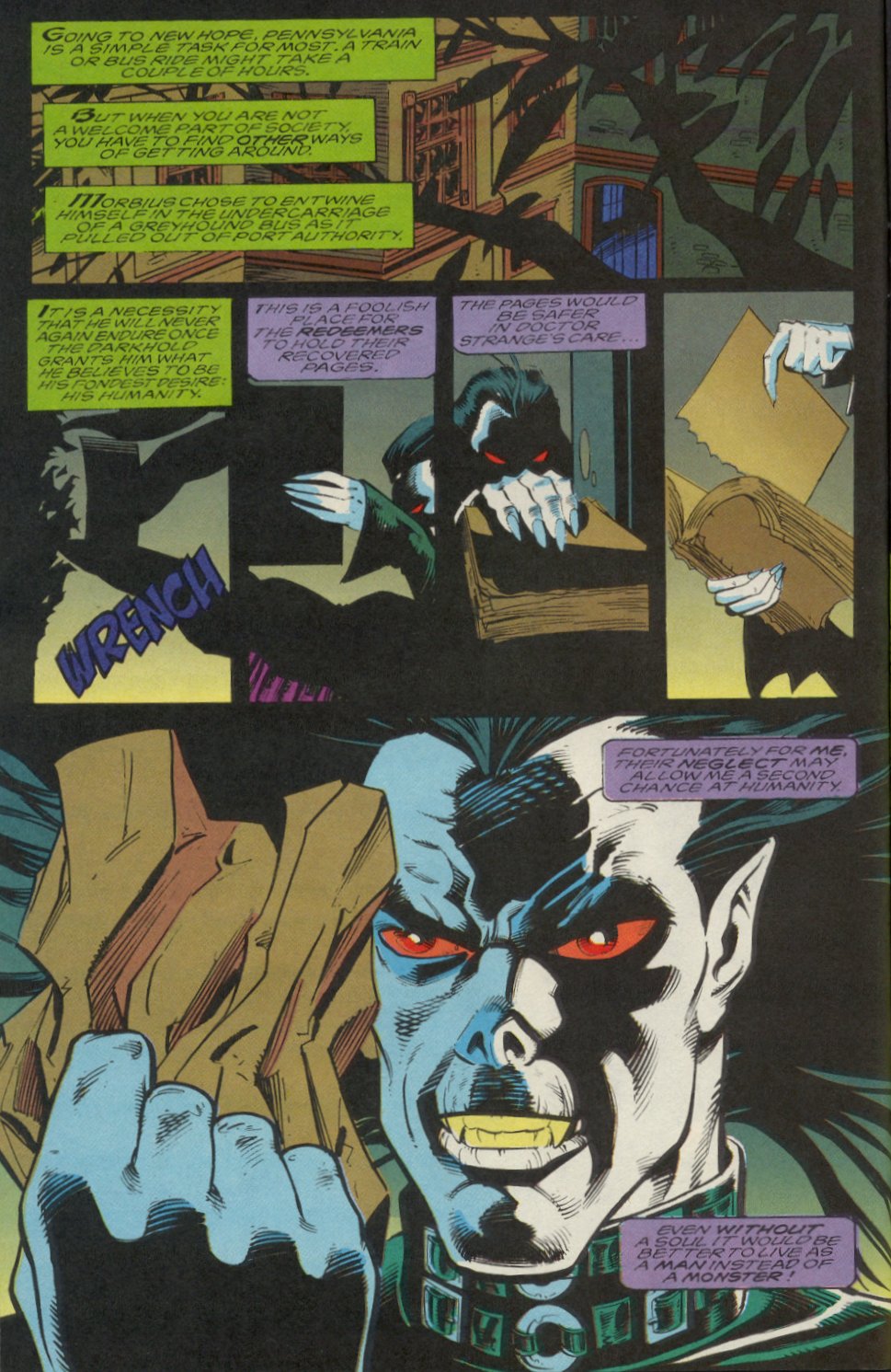 Read online Morbius: The Living Vampire (1992) comic -  Issue #13 - 9