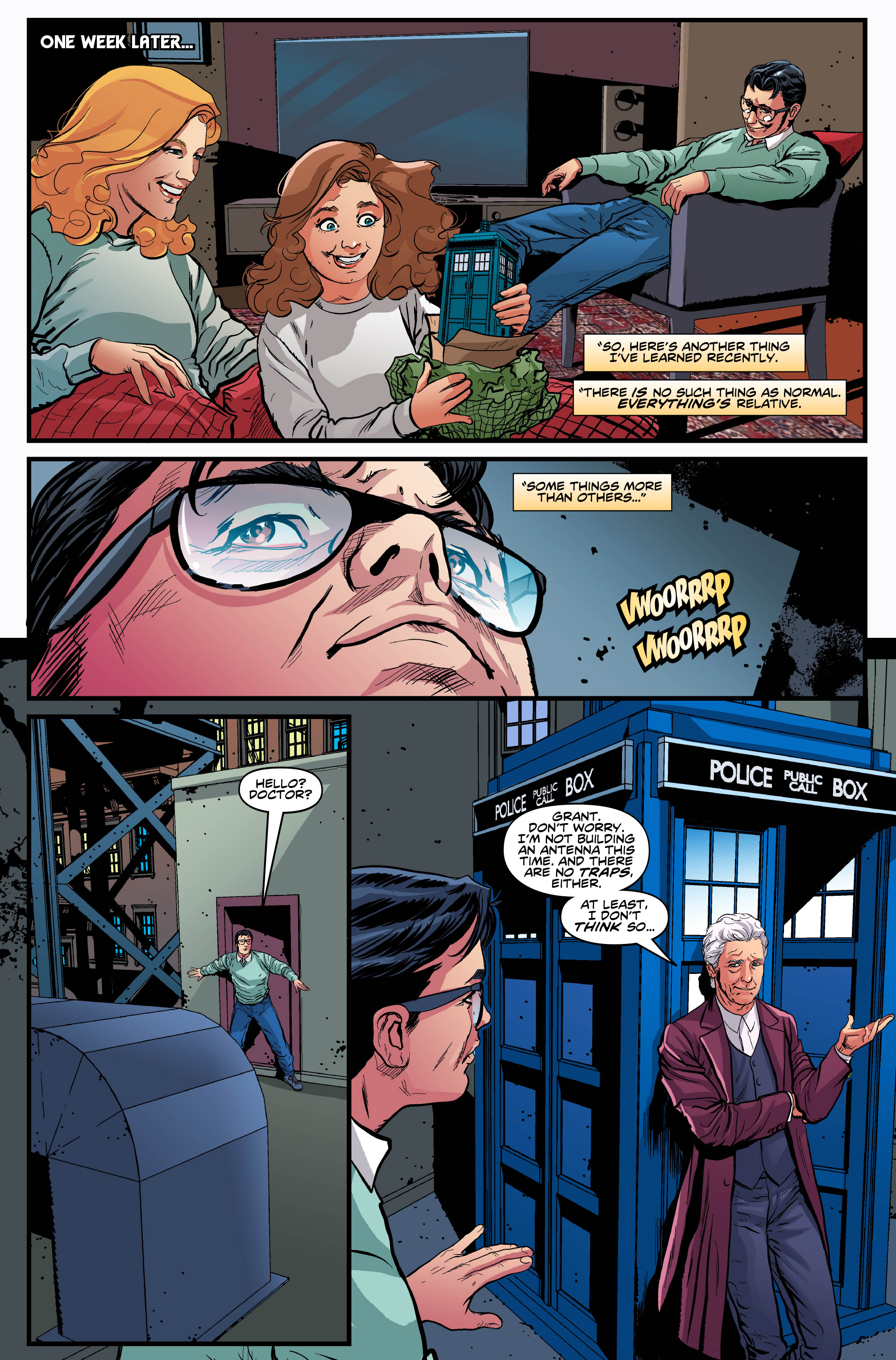 Read online Doctor Who: Ghost Stories comic -  Issue #8 - 11