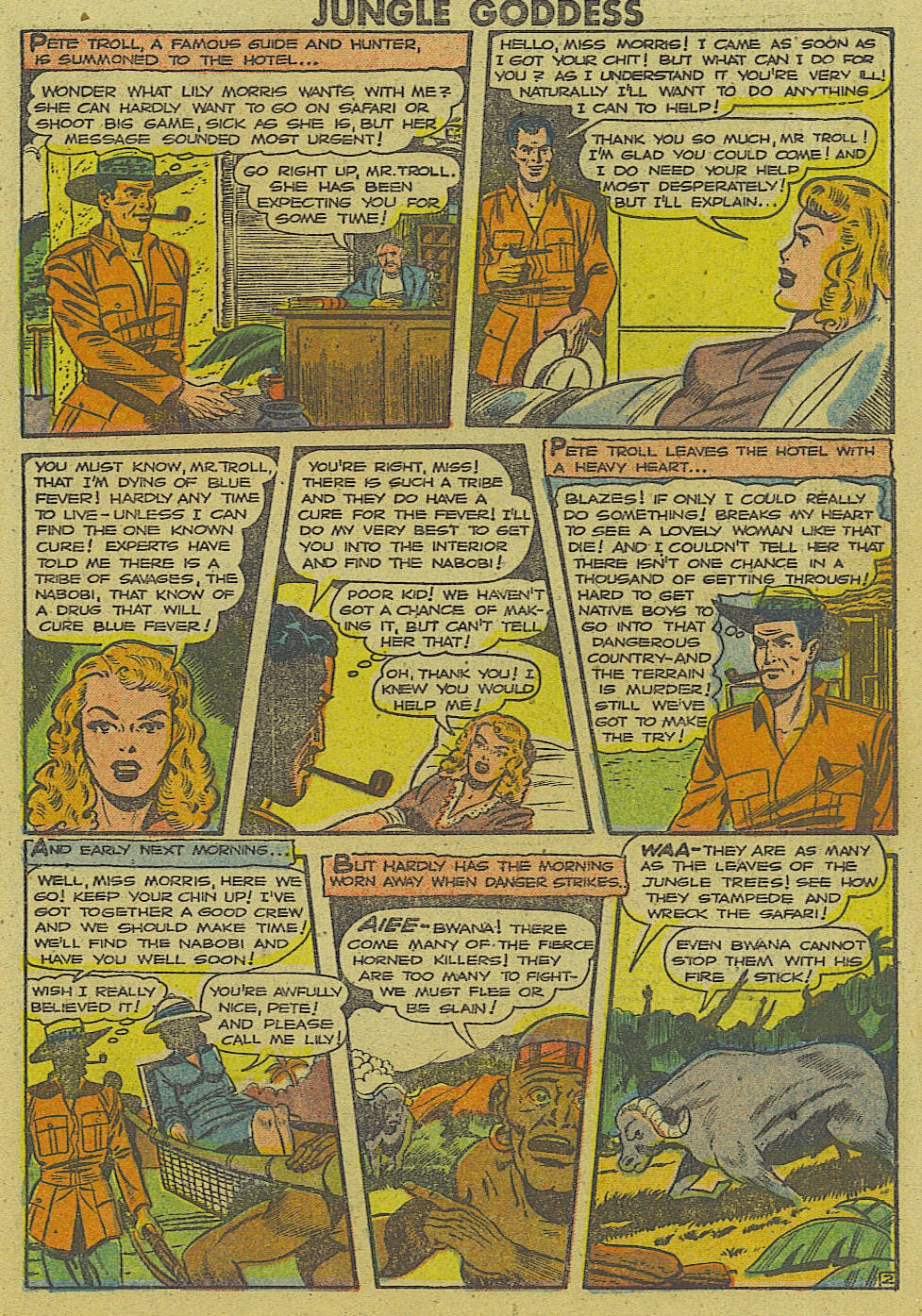 Read online Rulah - Jungle Goddess comic -  Issue #26 - 20