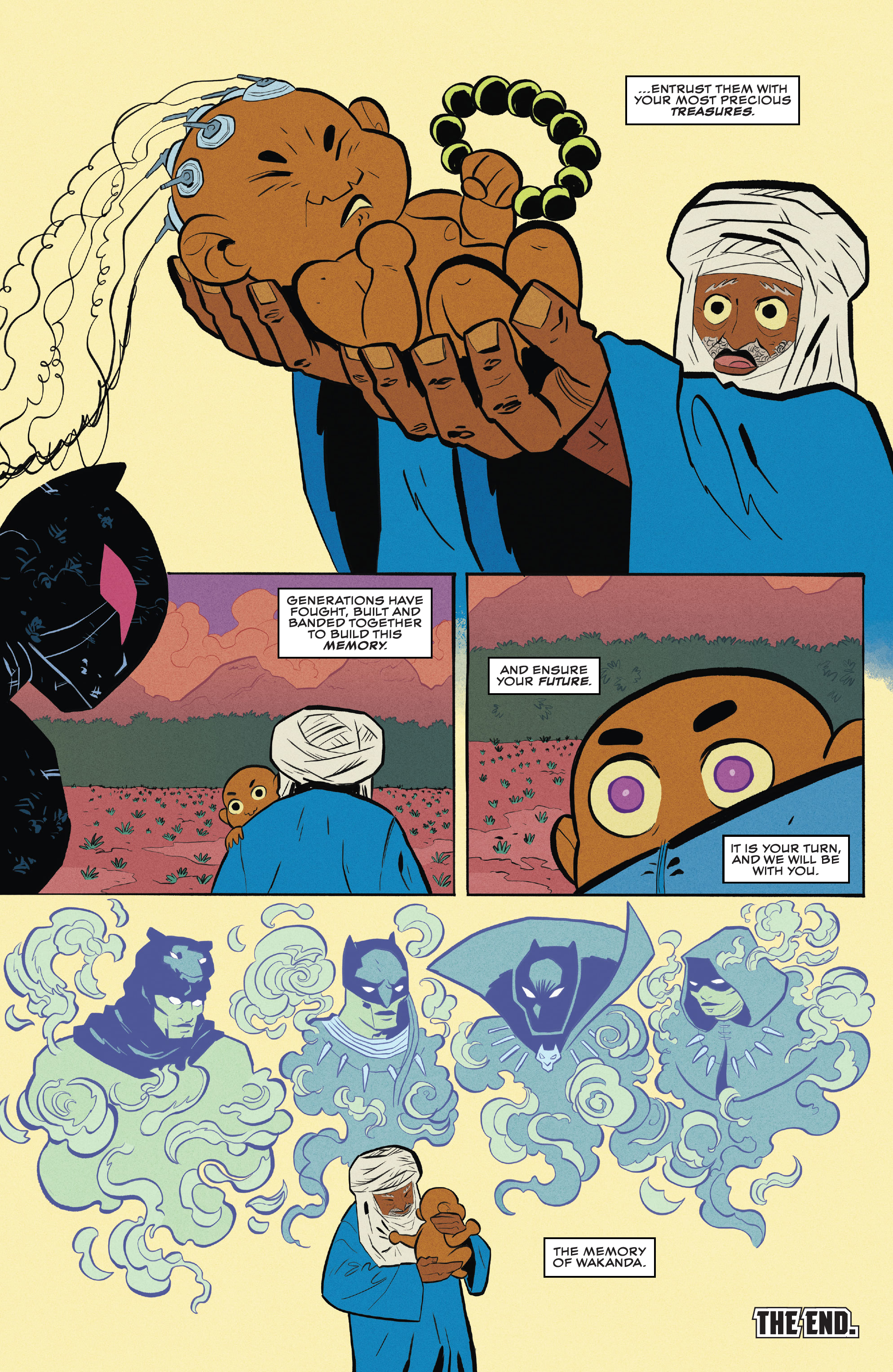 Read online Marvel's Voices: Wakanda Forever comic -  Issue #1 - 45