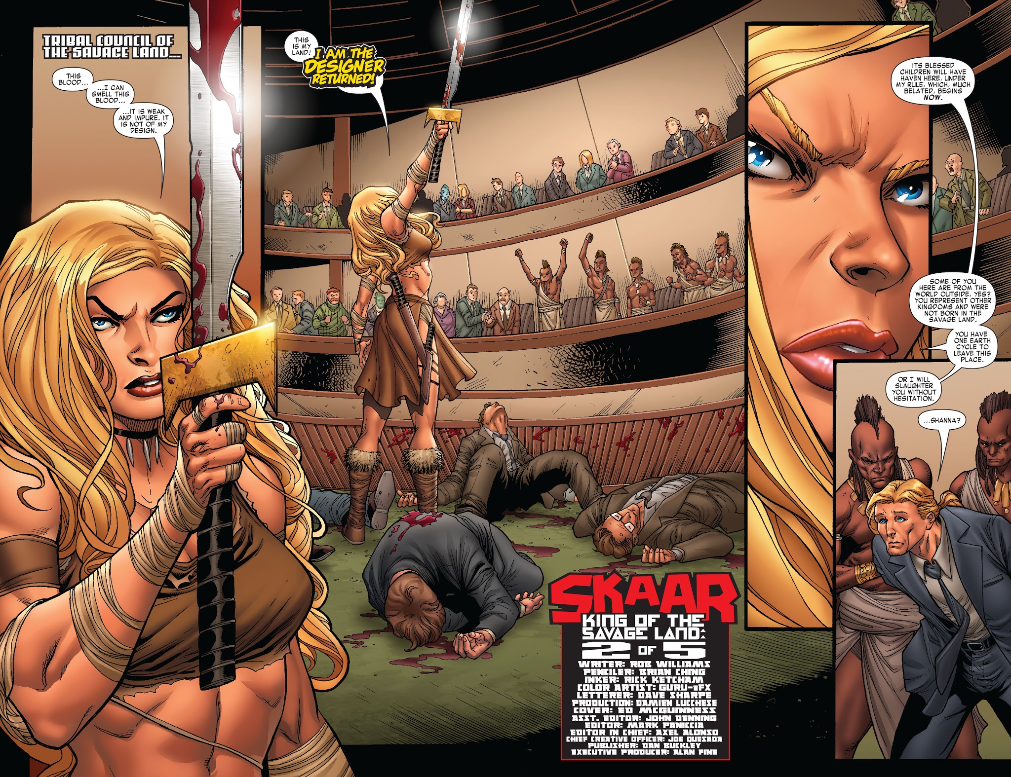 Read online Skaar: King of the Savage Land comic -  Issue # TPB - 31
