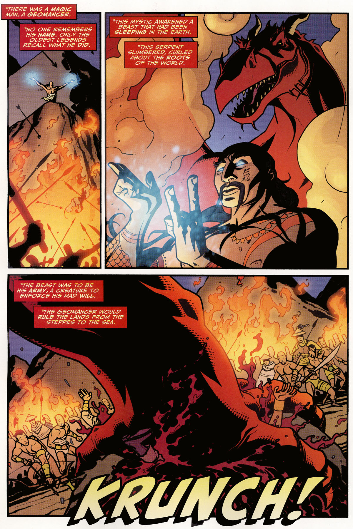 Read online Connor Hawke:  Dragon's Blood comic -  Issue #1 - 9
