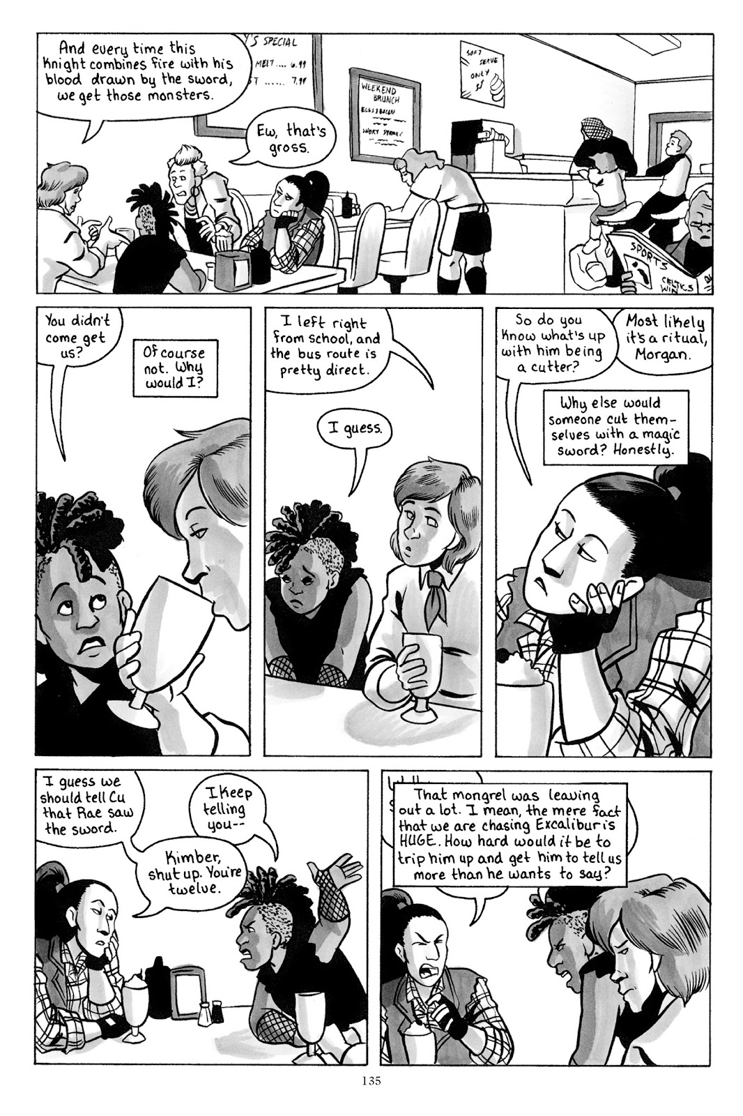 Misfits of Avalon: The Queen of Air and Delinquency issue TPB (Part 2) - Page 33