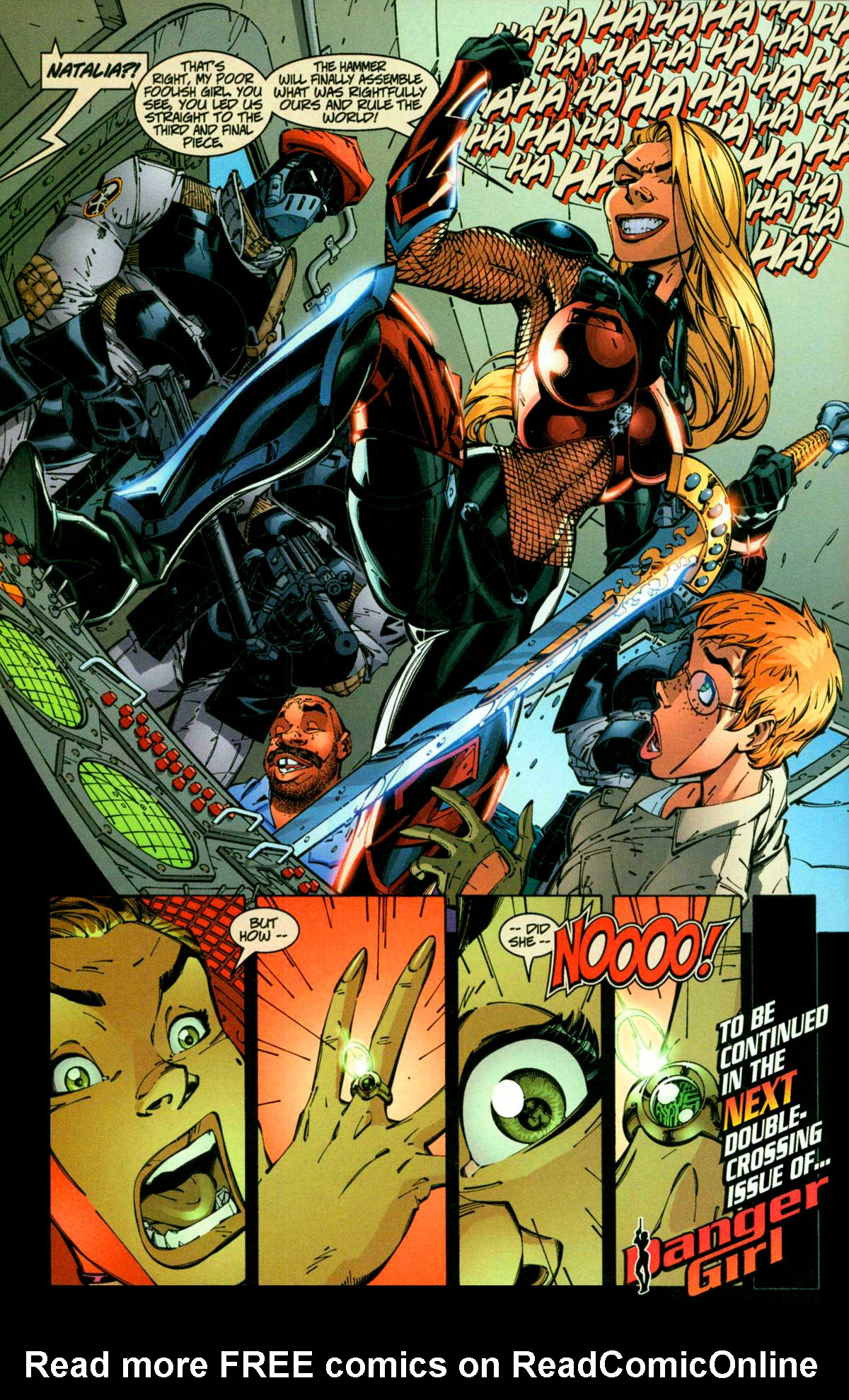 Read online Danger Girl (1998) comic -  Issue #5 - 23