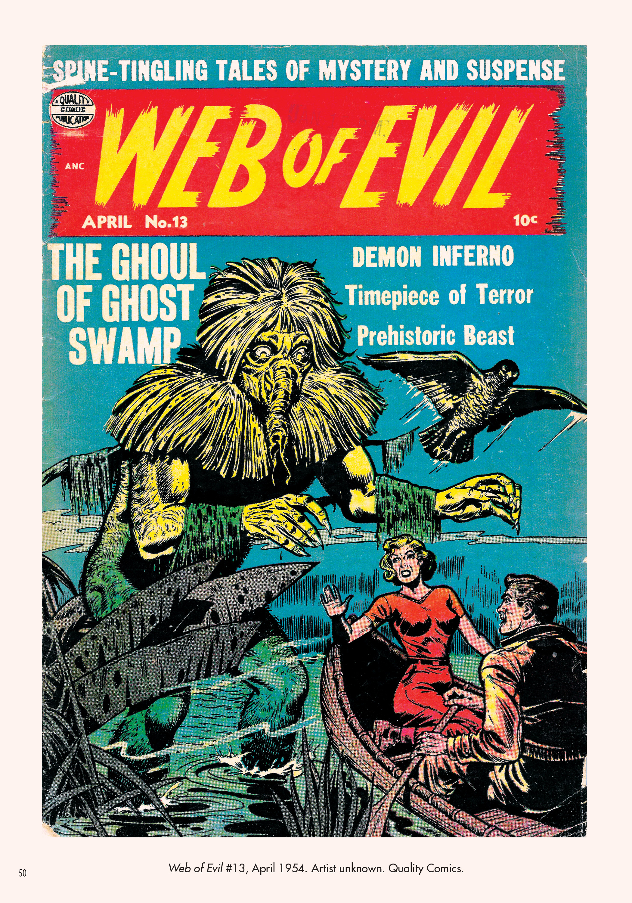Read online Classic Monsters of Pre-Code Horror Comics: Swamp Monsters comic -  Issue # TPB - 50