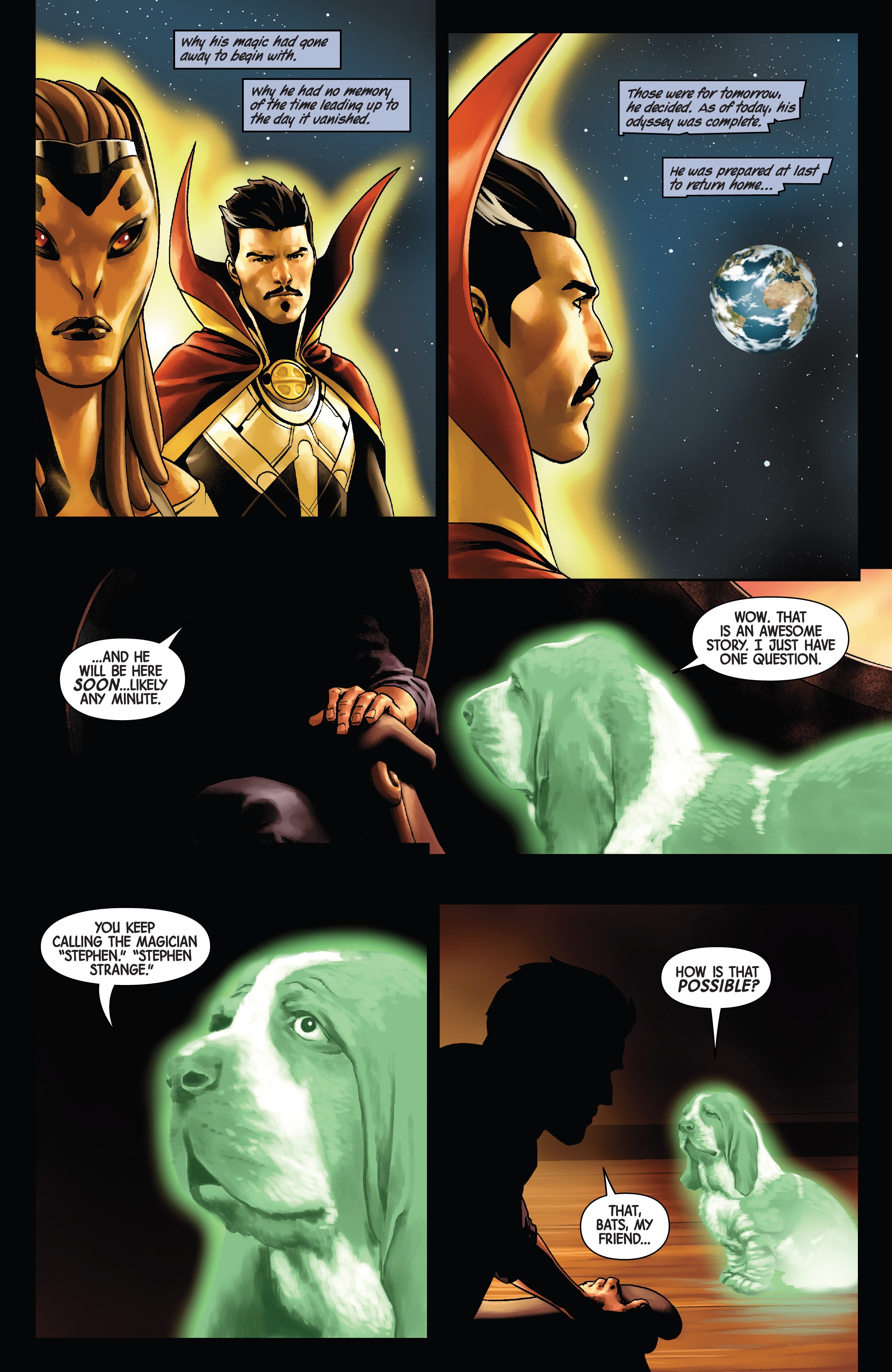 Read online Doctor Strange (2018) comic -  Issue # _TPB 1 - 107