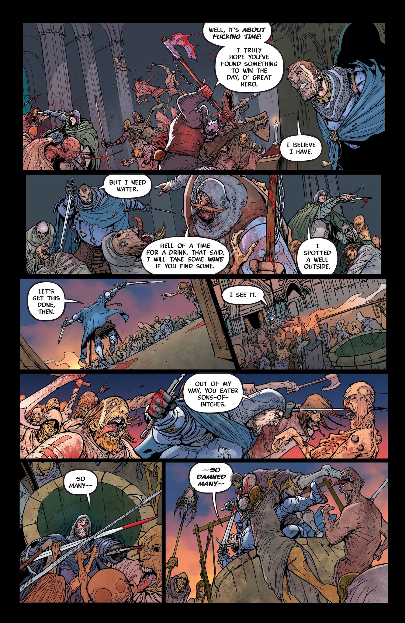 Read online Pestilence comic -  Issue #6 - 12