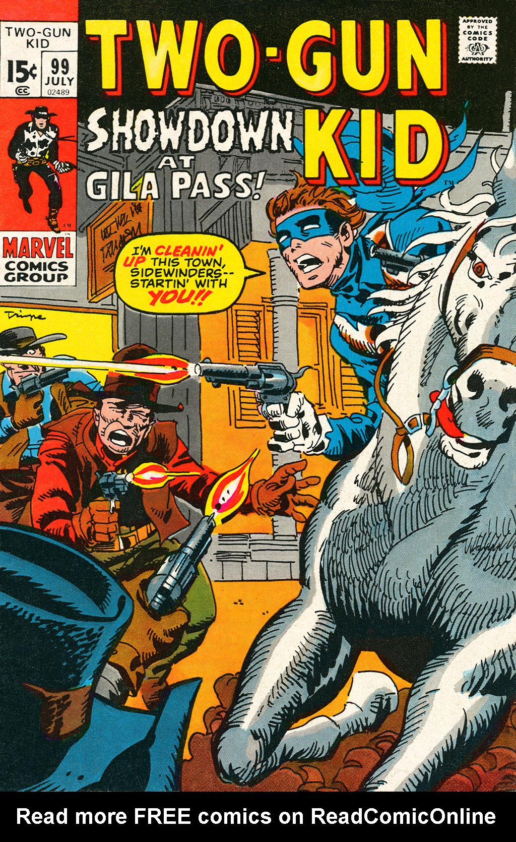Read online Two-Gun Kid comic -  Issue #99 - 1