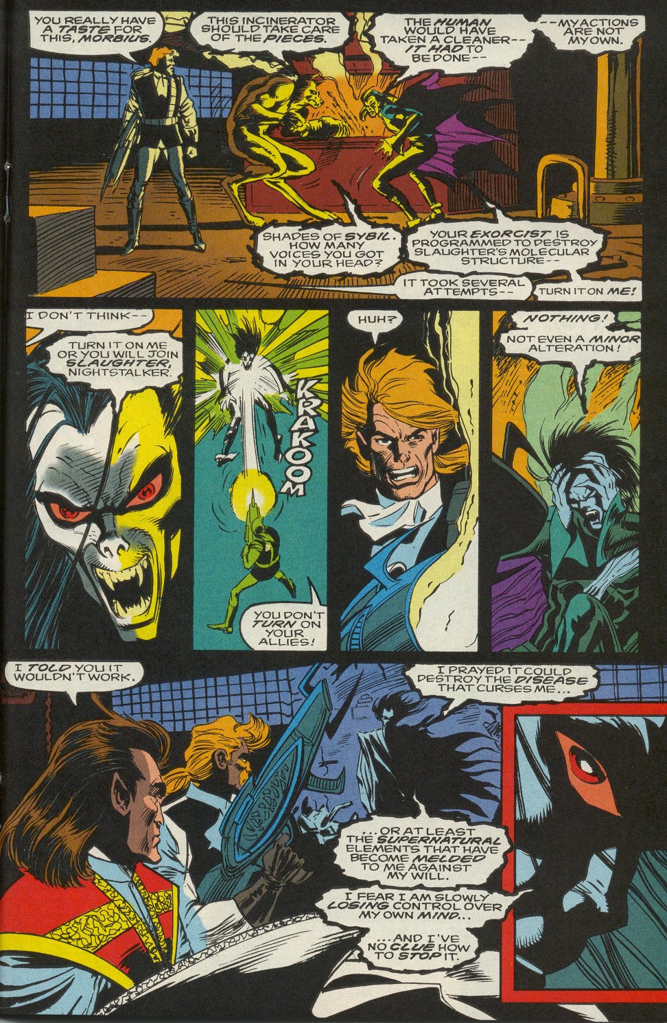 Read online Morbius: The Living Vampire (1992) comic -  Issue #11 - 14