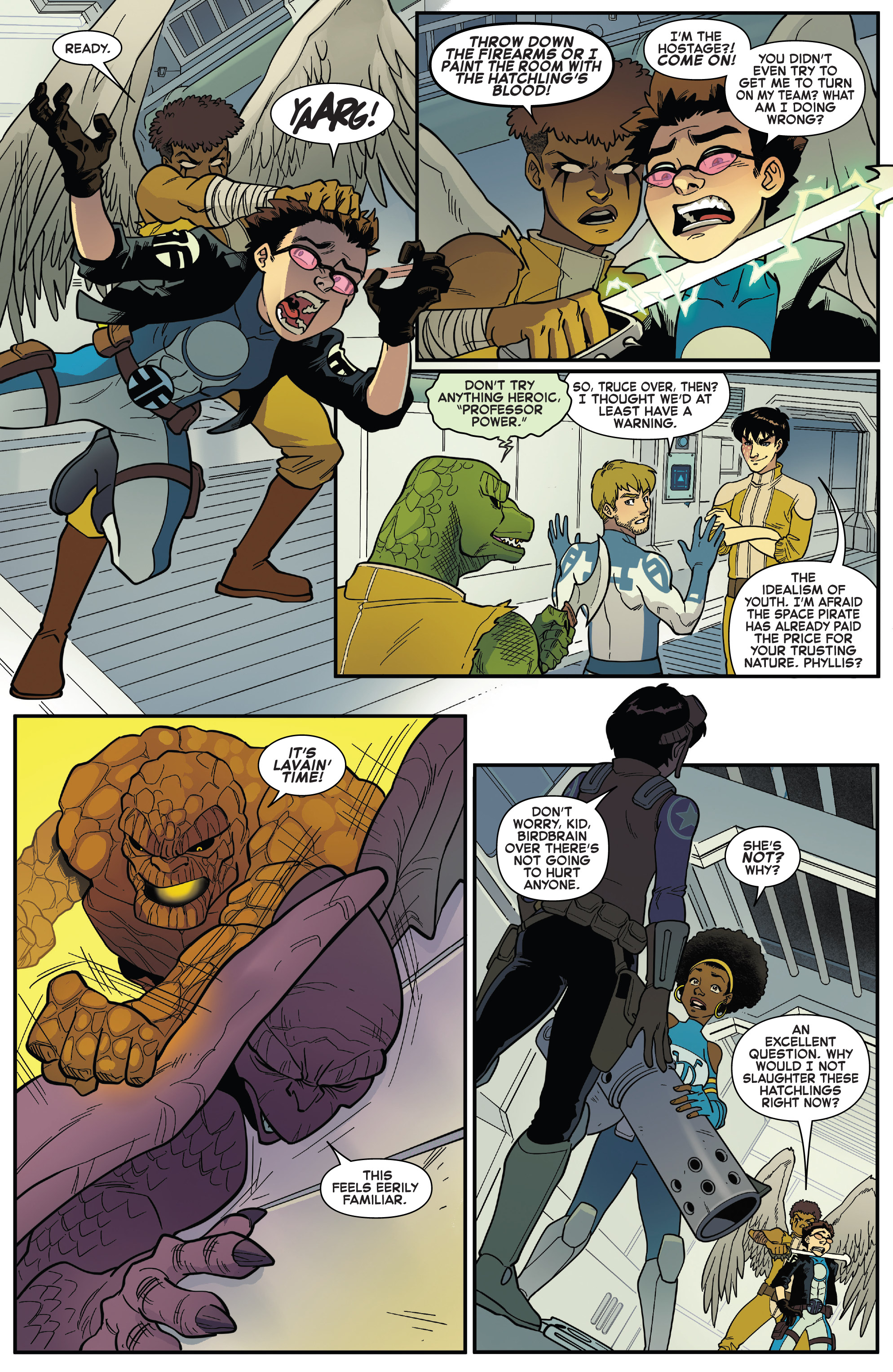 Read online Future Foundation comic -  Issue #4 - 6