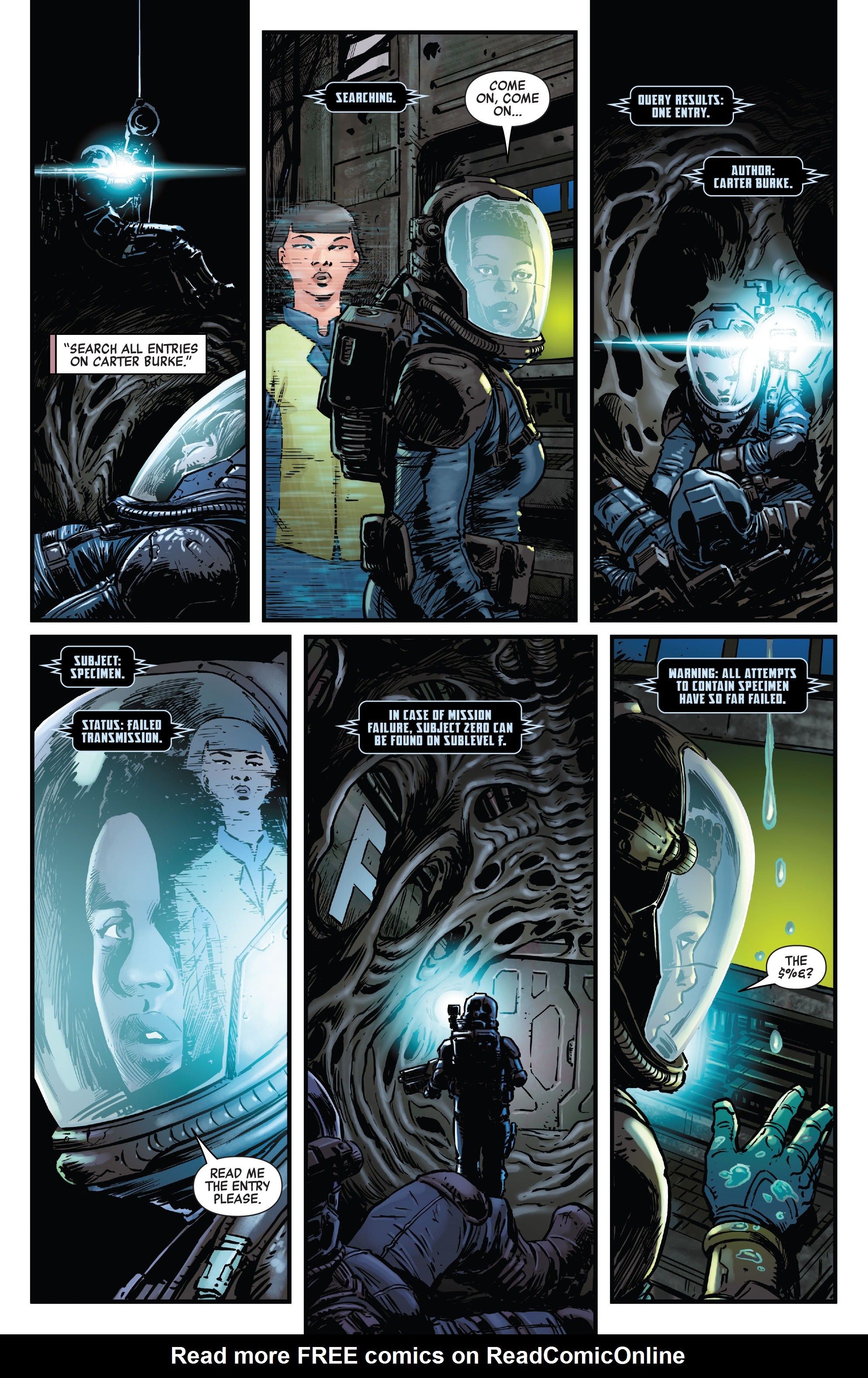 Read online Aliens: Aftermath comic -  Issue # Full - 22