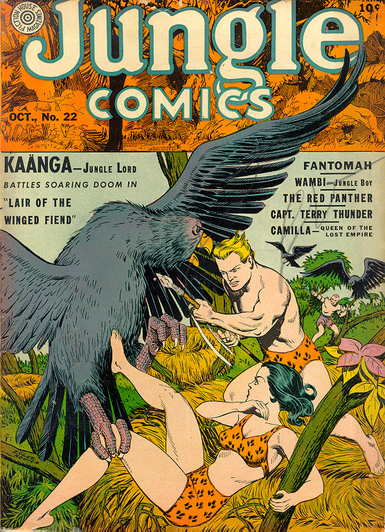 Read online Jungle Comics comic -  Issue #22 - 1