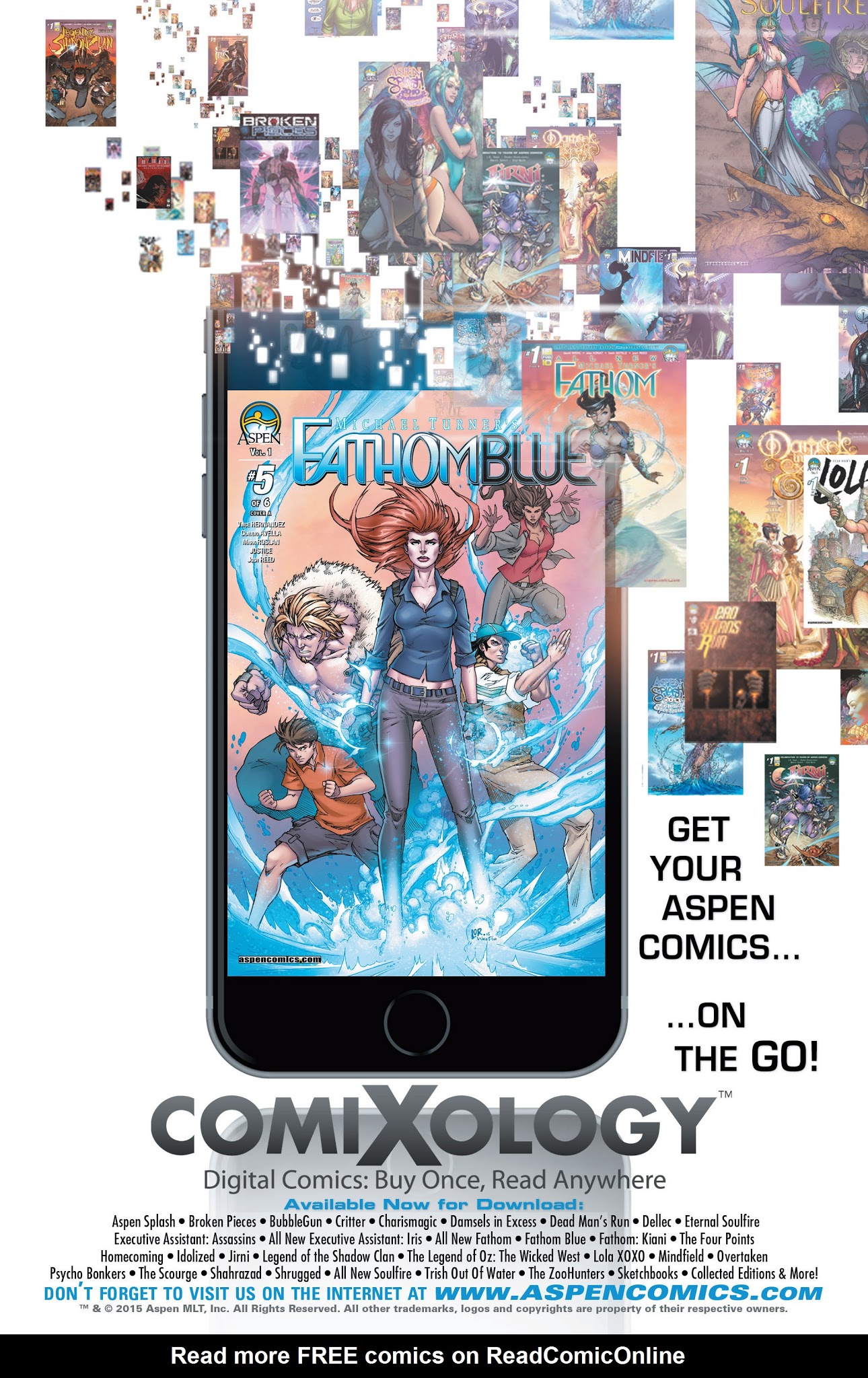 Read online Fathom Blue comic -  Issue #5 - 25