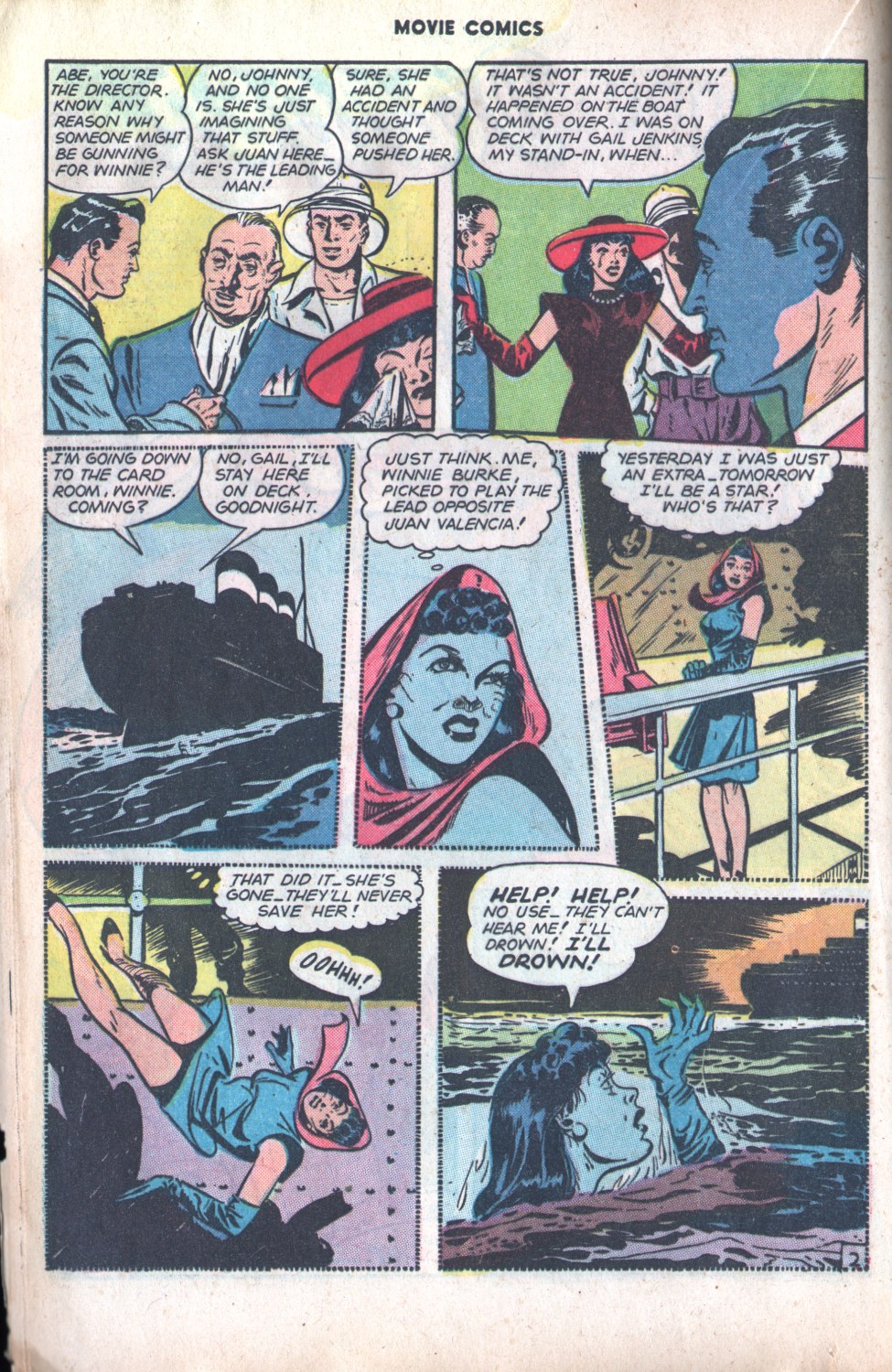 Read online Movie Comics (1946) comic -  Issue #2 - 22