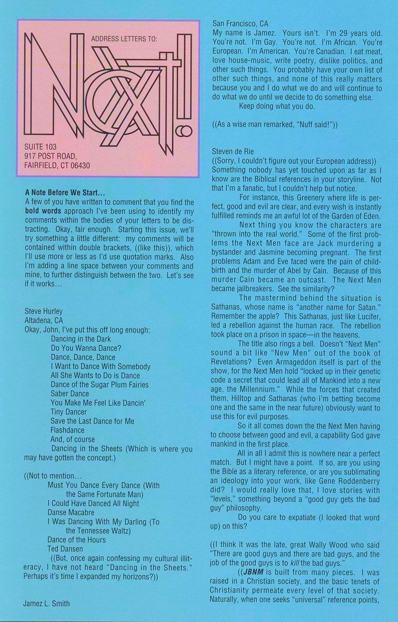 Read online John Byrne's Next Men (1992) comic -  Issue #24 - 29