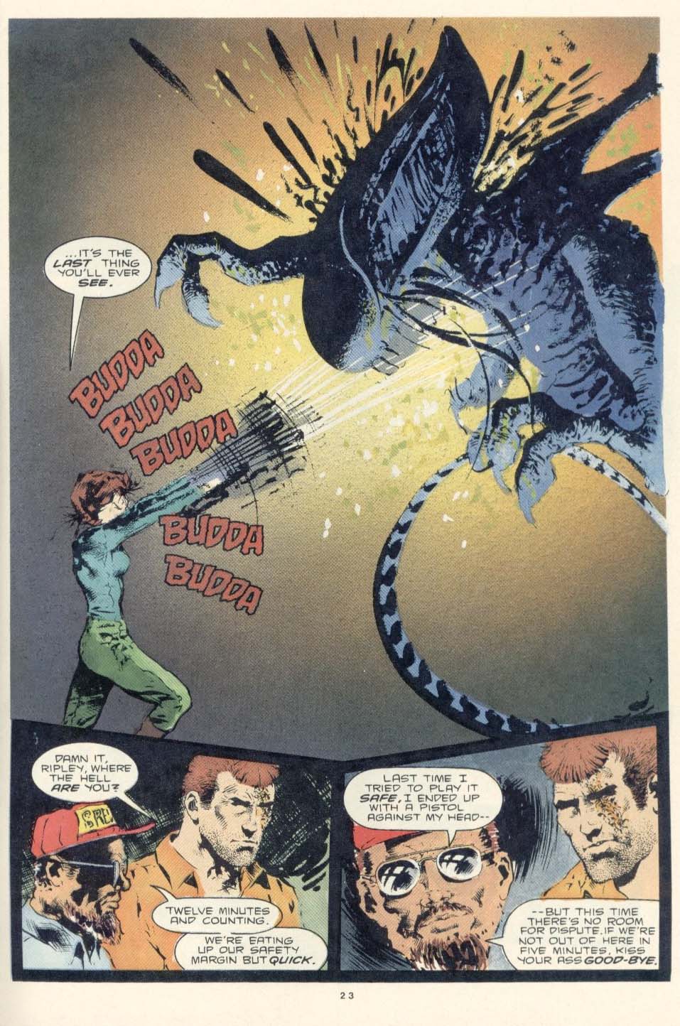 Read online Aliens: Earth War comic -  Issue #4 - 25