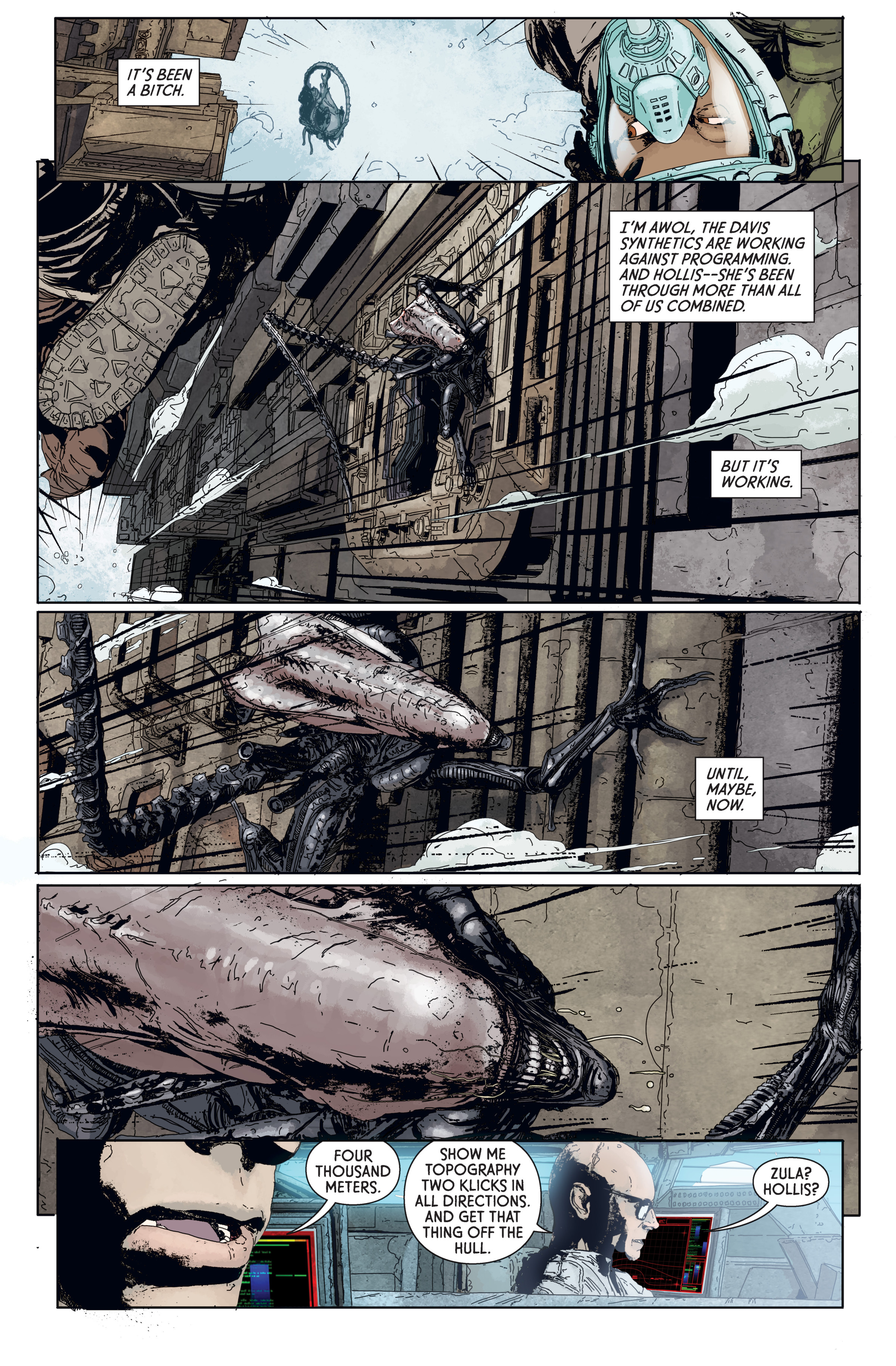 Read online Aliens: Defiance Library Edition comic -  Issue # TPB (Part 3) - 101