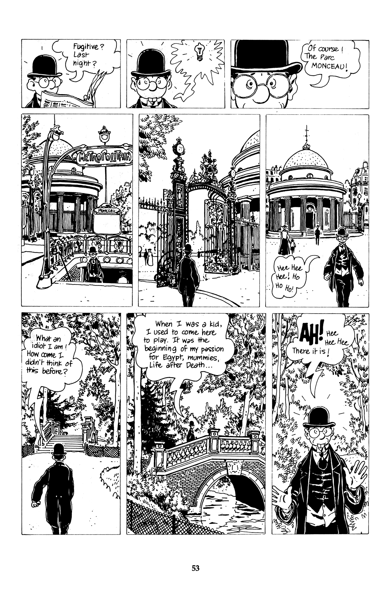 Read online The Extraordinary Adventures of Adele Blanc-Sec comic -  Issue #4 - 37
