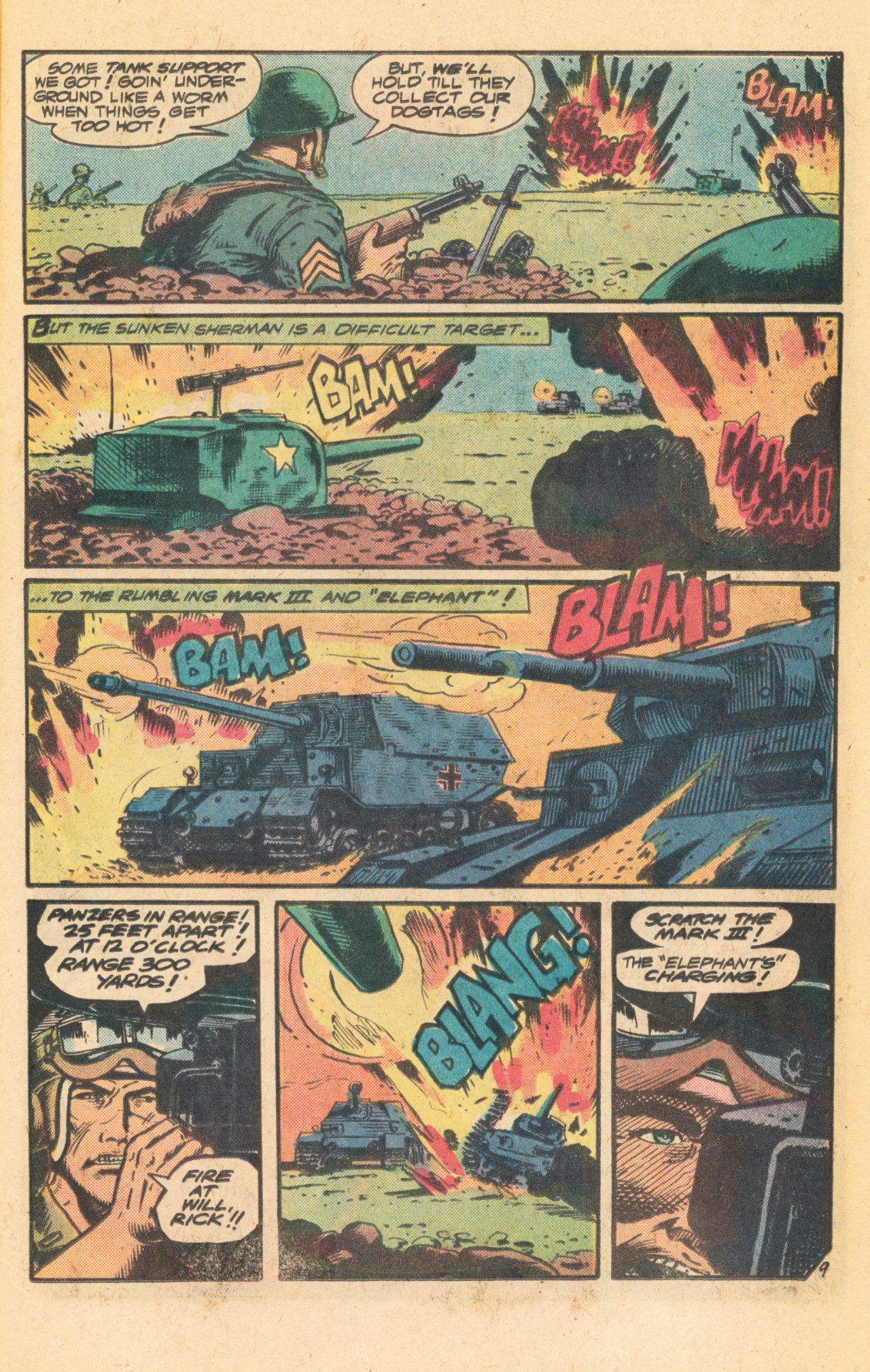 Read online G.I. Combat (1952) comic -  Issue #207 - 11
