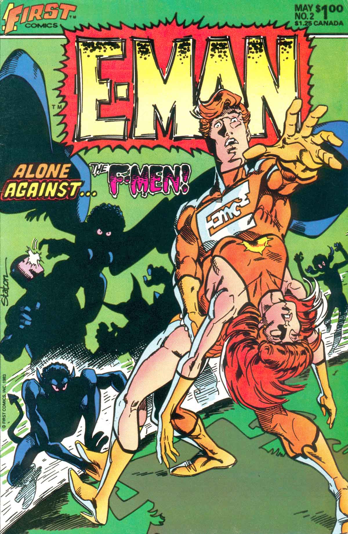 Read online E-Man (1983) comic -  Issue #2 - 1