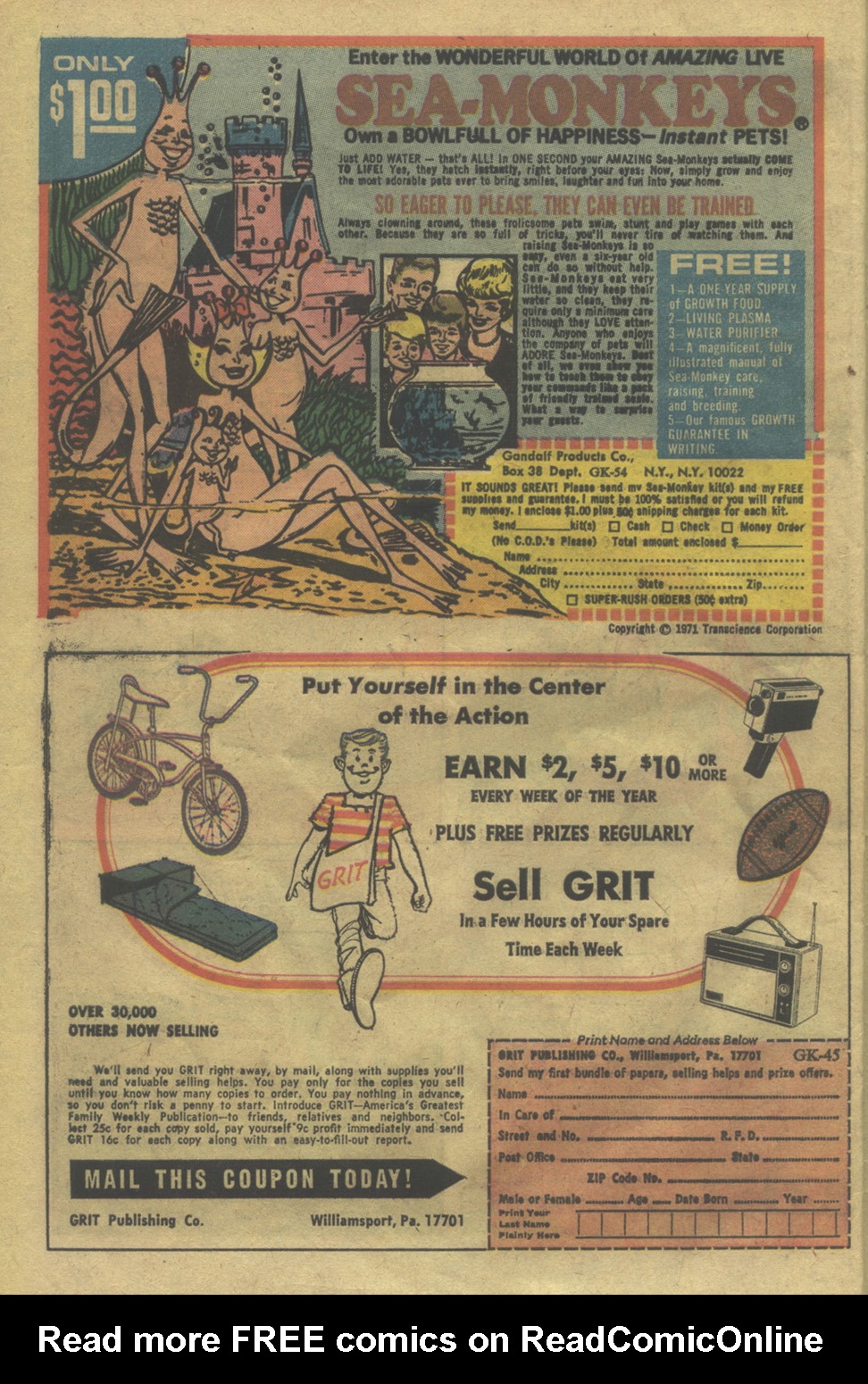 Read online Walt Disney Showcase (1970) comic -  Issue #29 - 30