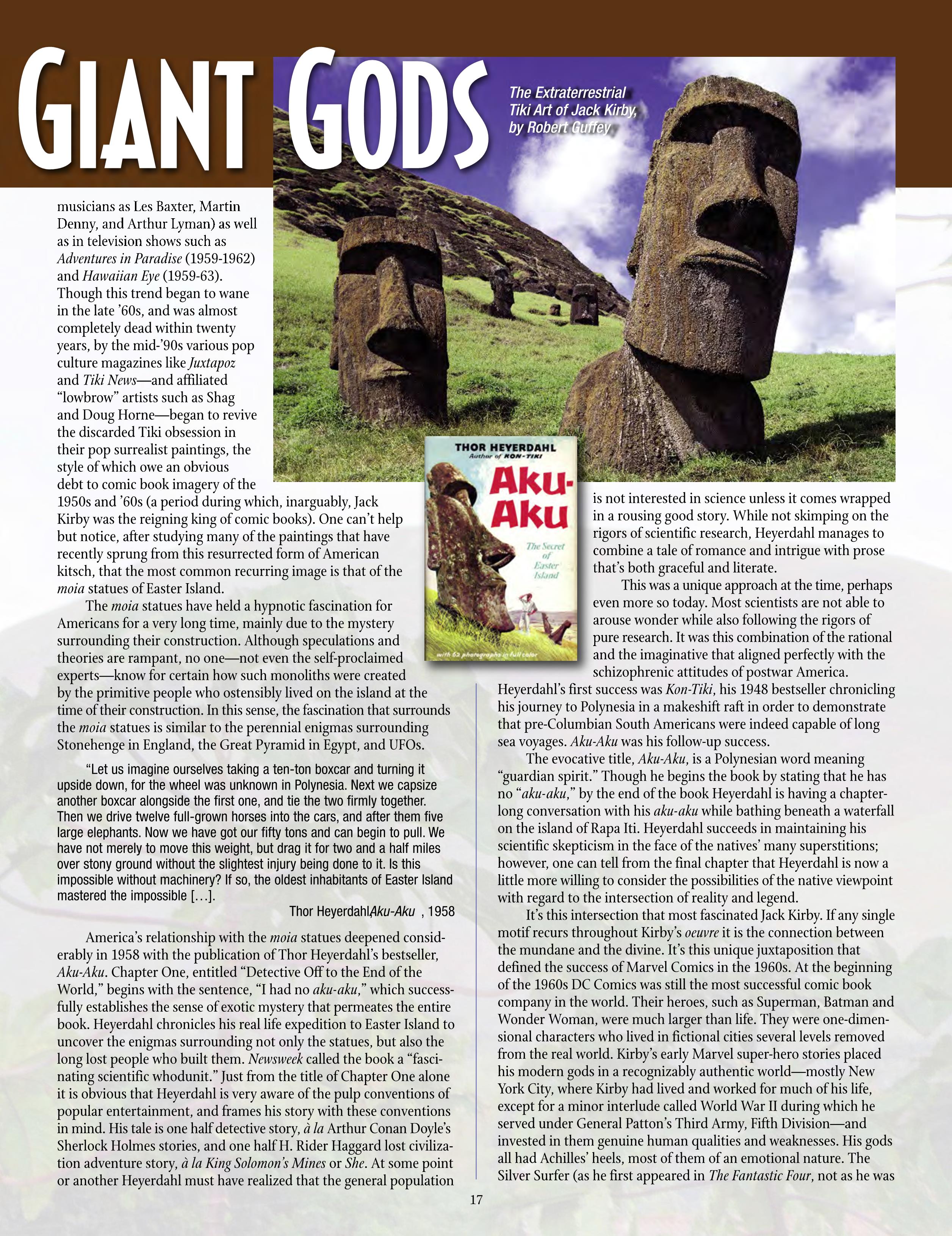 Read online The Jack Kirby Collector comic -  Issue #70 - 19