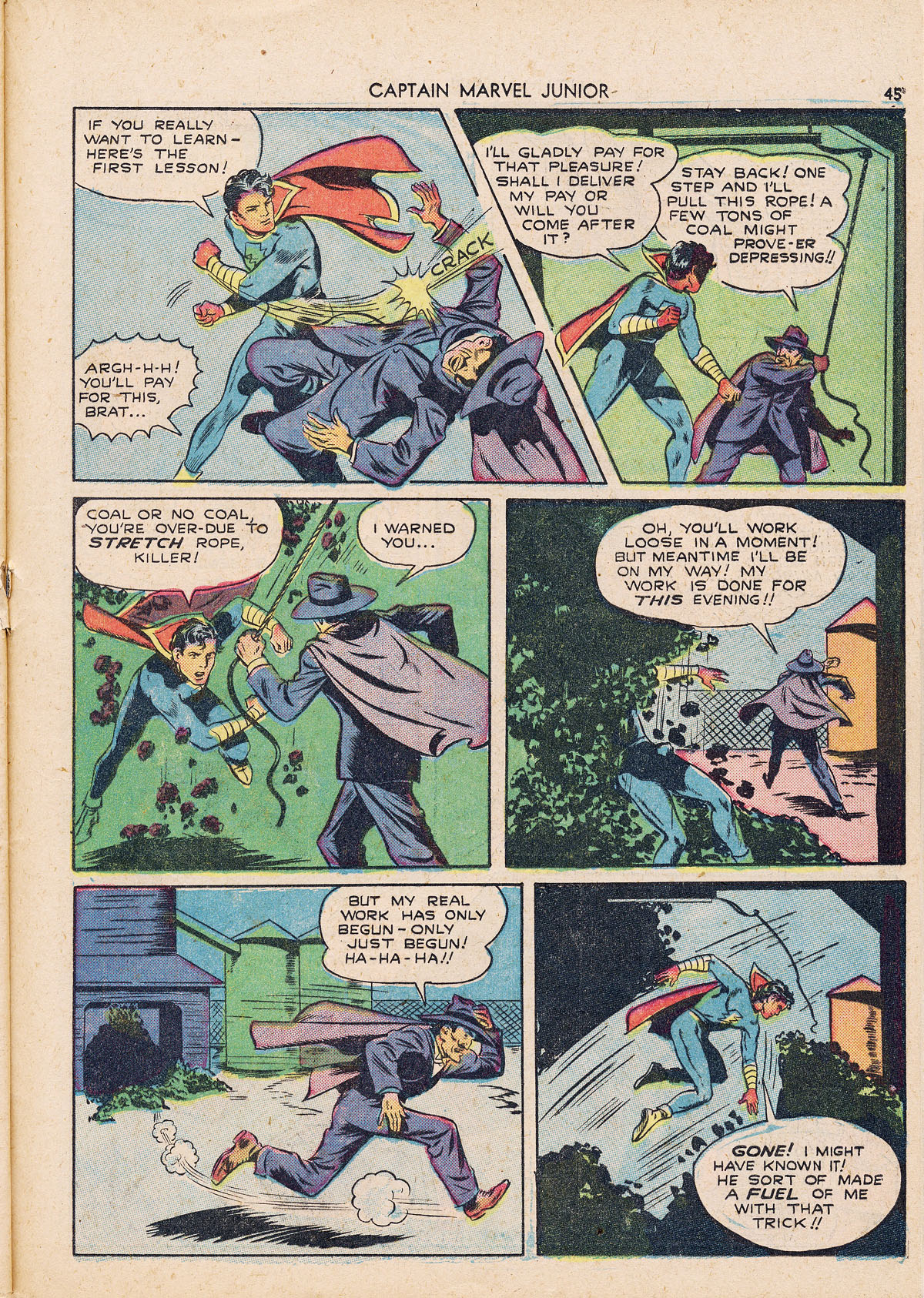 Read online Captain Marvel, Jr. comic -  Issue #6 - 43