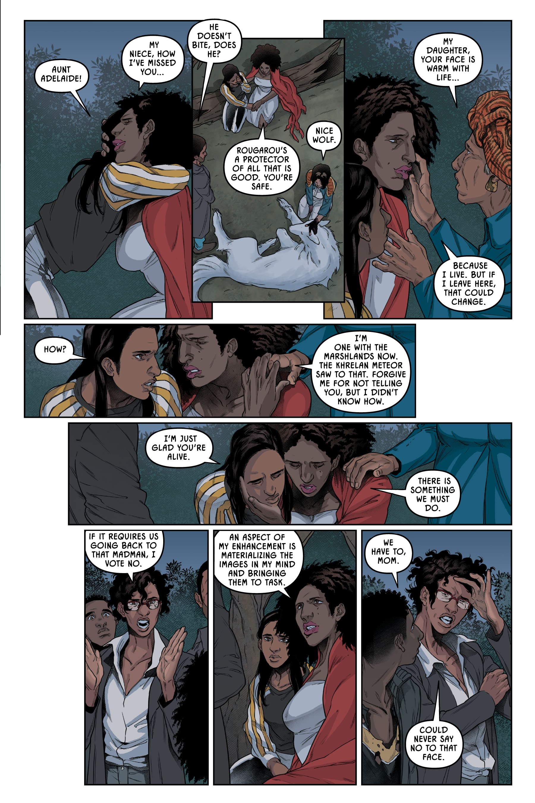 Read online Quincredible: The Hero Within comic -  Issue # TPB - 123