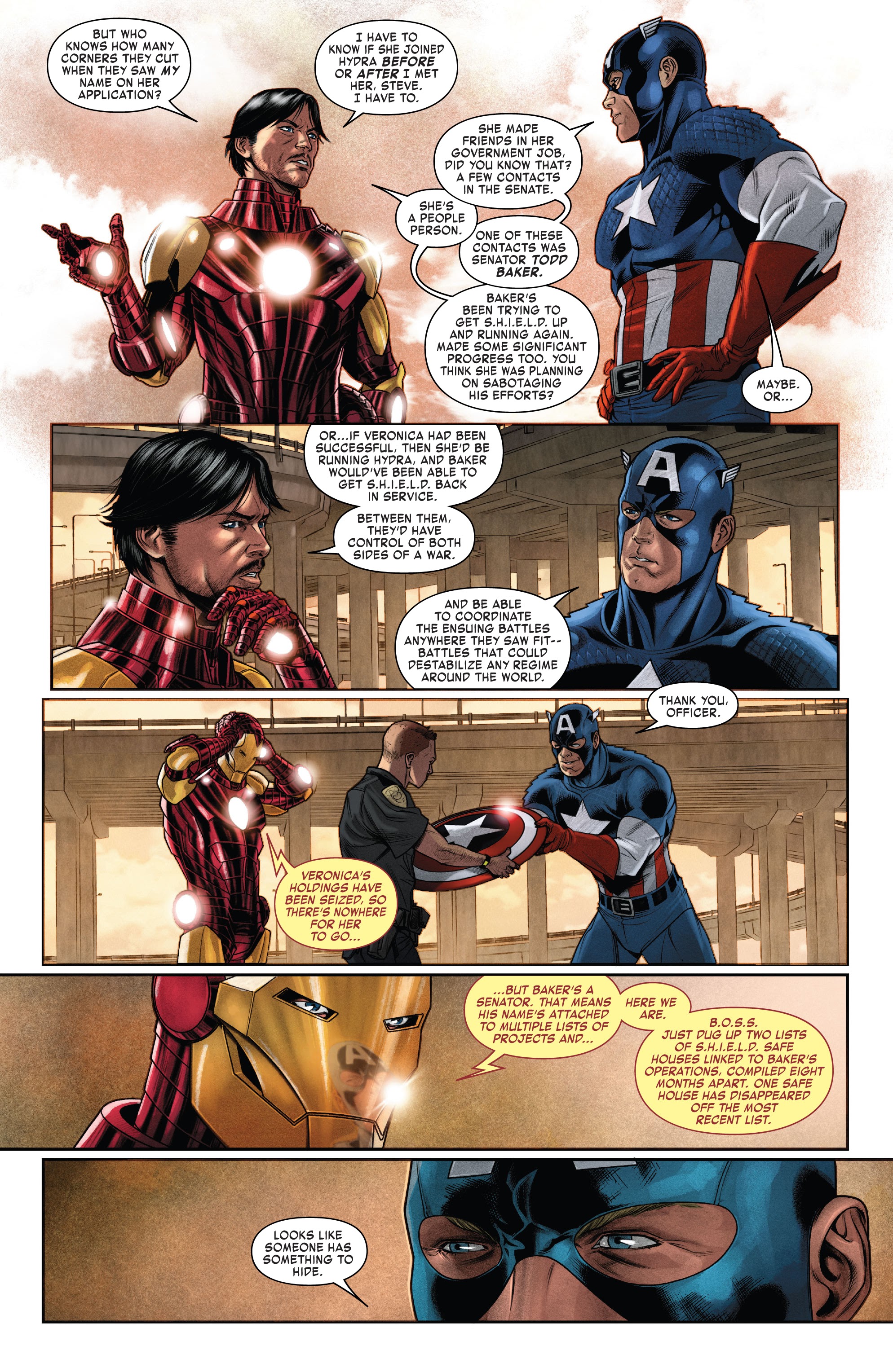 Read online Captain America/Iron Man comic -  Issue #1 - 16