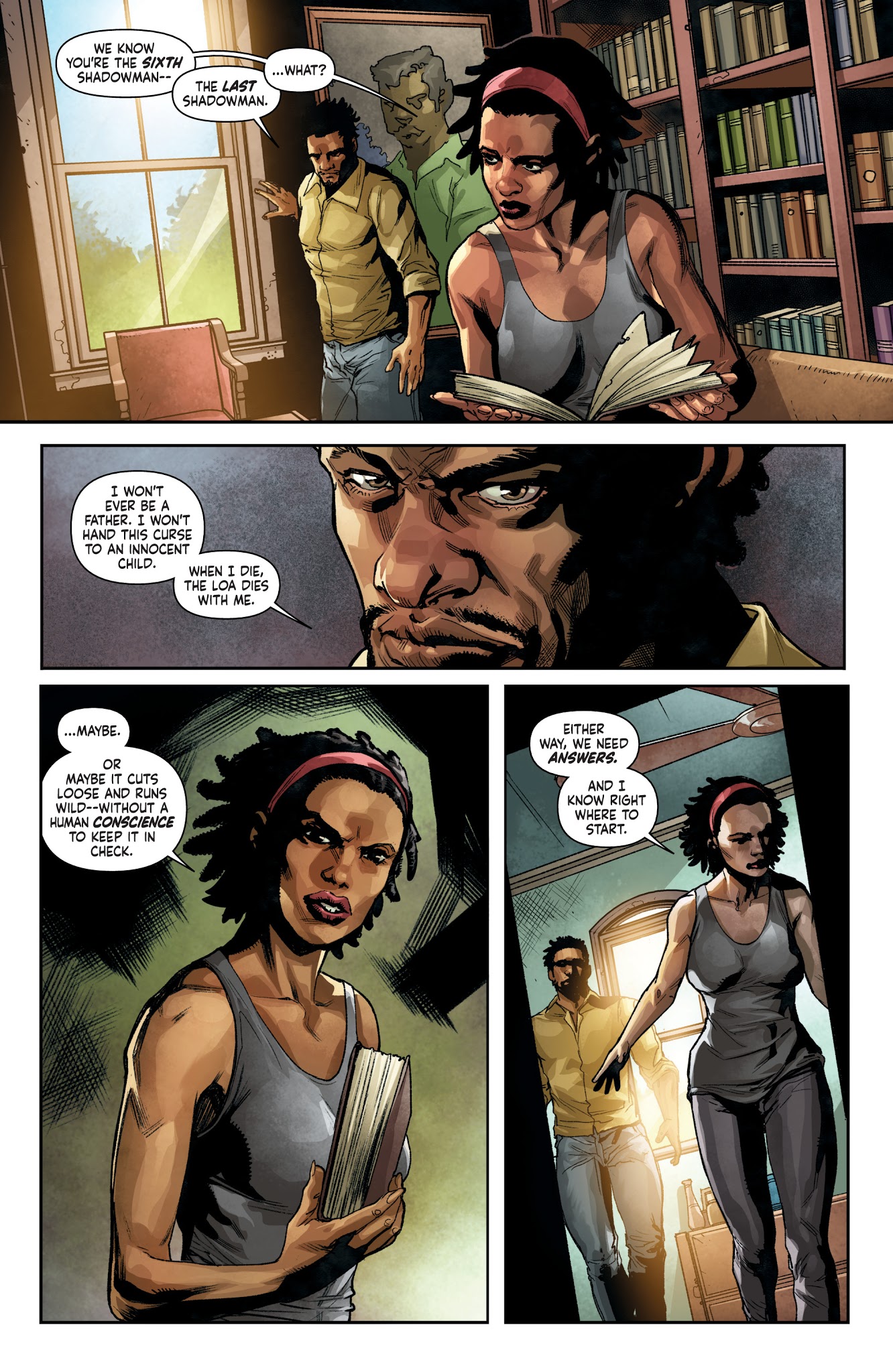 Read online Shadowman (2018) comic -  Issue #1 - 22