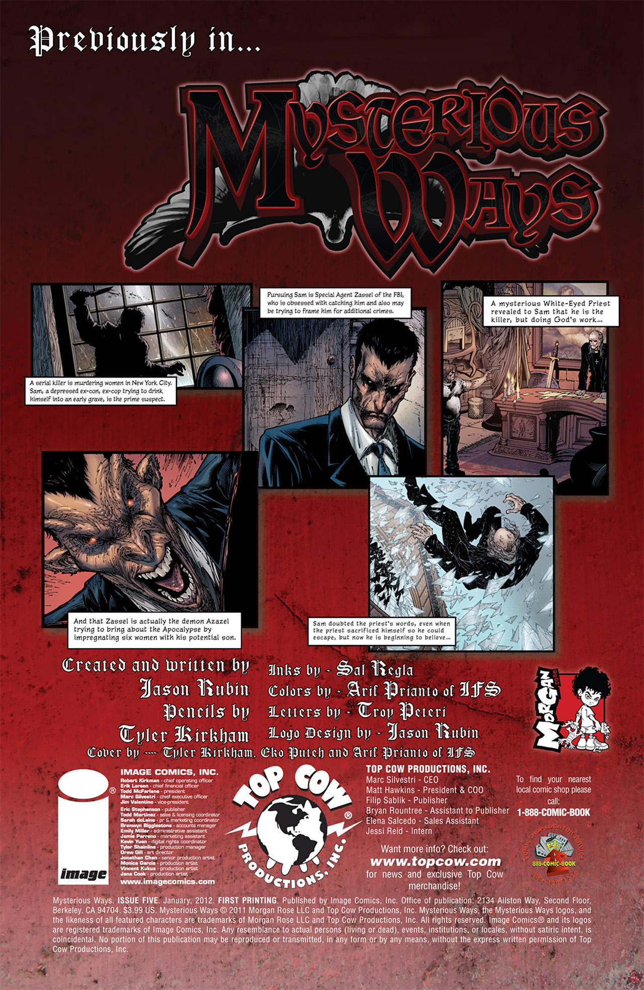 Read online Mysterious Ways comic -  Issue # TPB (Part 2) - 9
