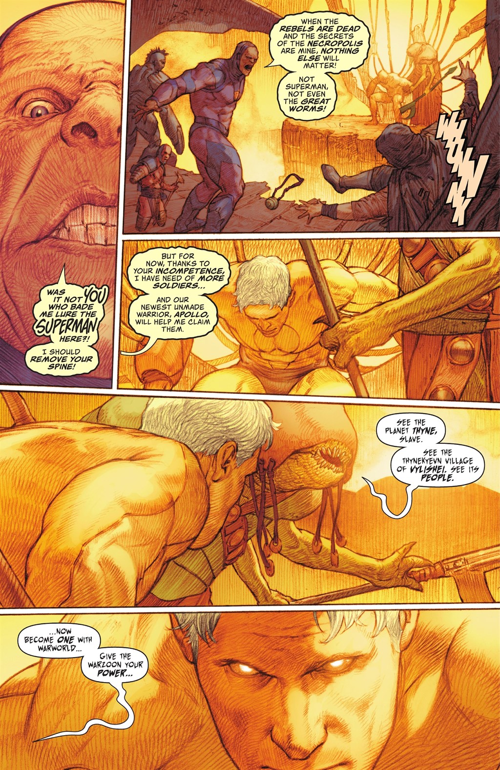 Read online Superman: Action Comics: Warworld Revolution comic -  Issue # TPB (Part 1) - 55