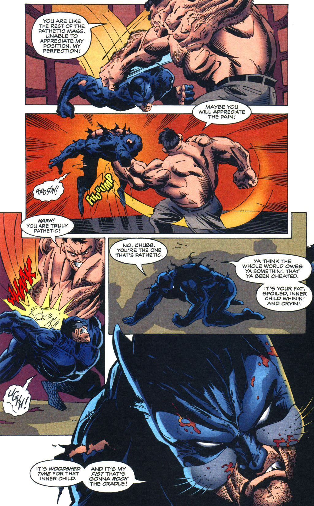 Read online Batman/Wildcat comic -  Issue #3 - 18