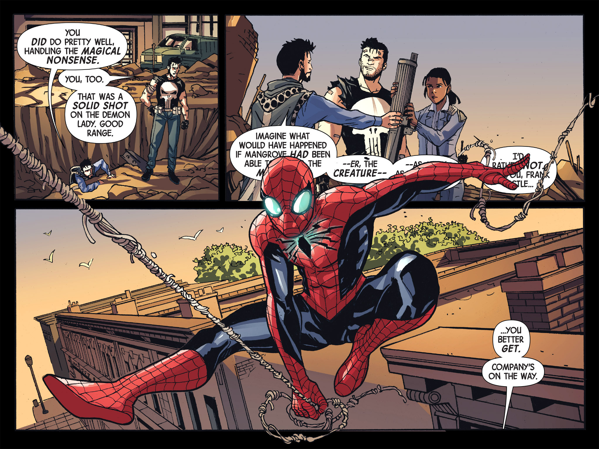 Read online Doctor Strange/Punisher: Magic Bullets Infinite Comic comic -  Issue #8 - 66