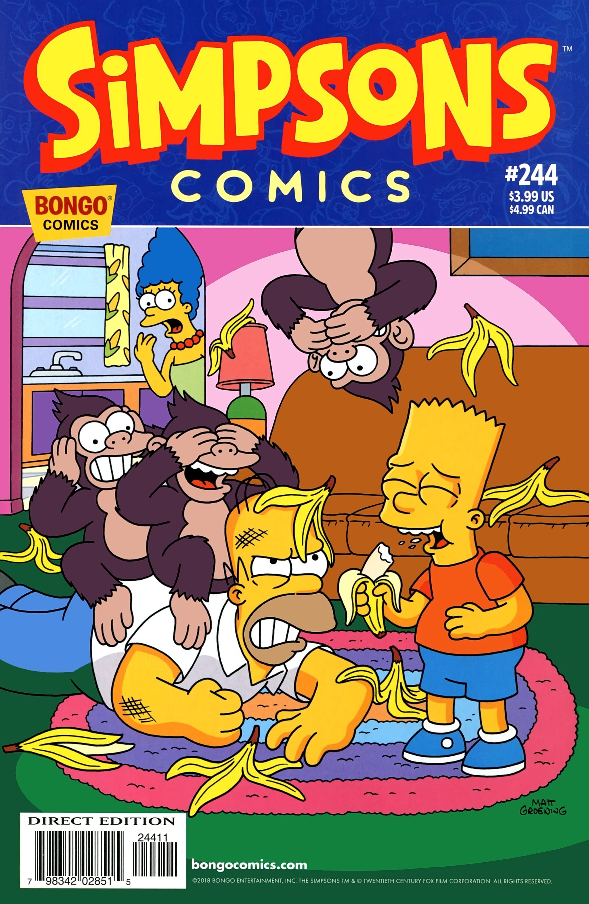 Read online Simpsons Comics comic -  Issue #244 - 1