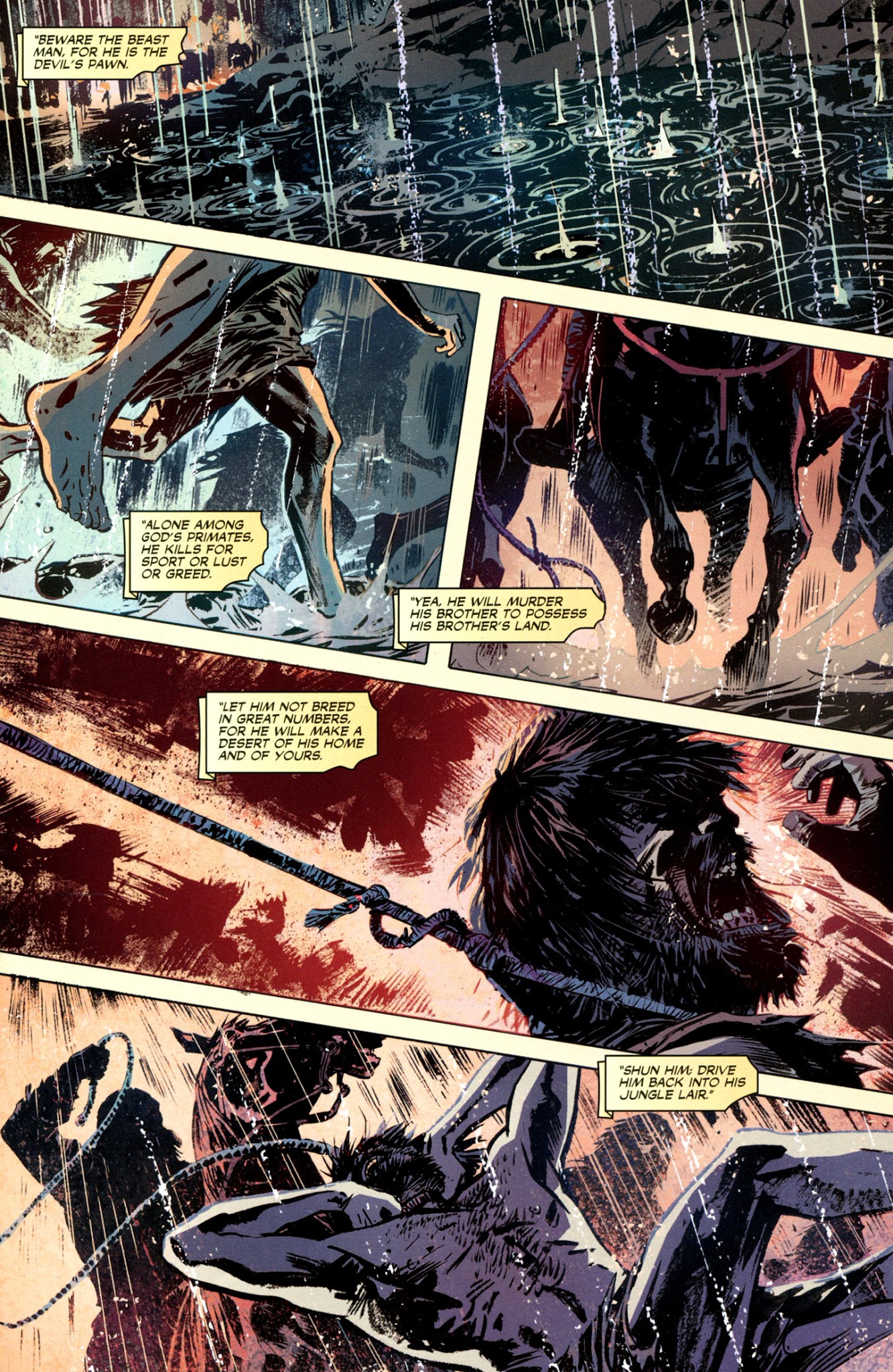 Read online Betrayal of the Planet of the Apes comic -  Issue #1 - 3