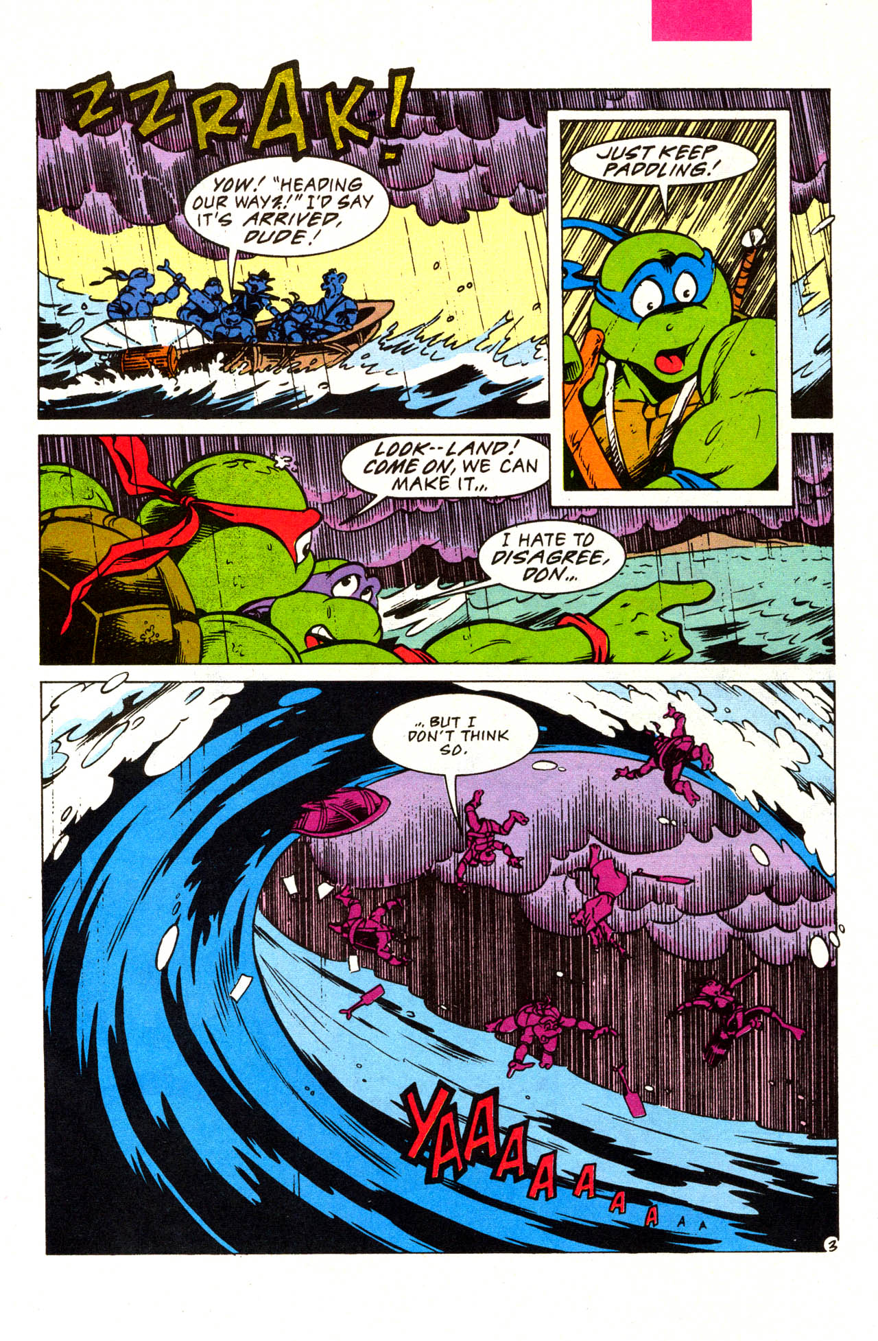 Read online Teenage Mutant Ninja Turtles Adventures (1989) comic -  Issue #40 - 5