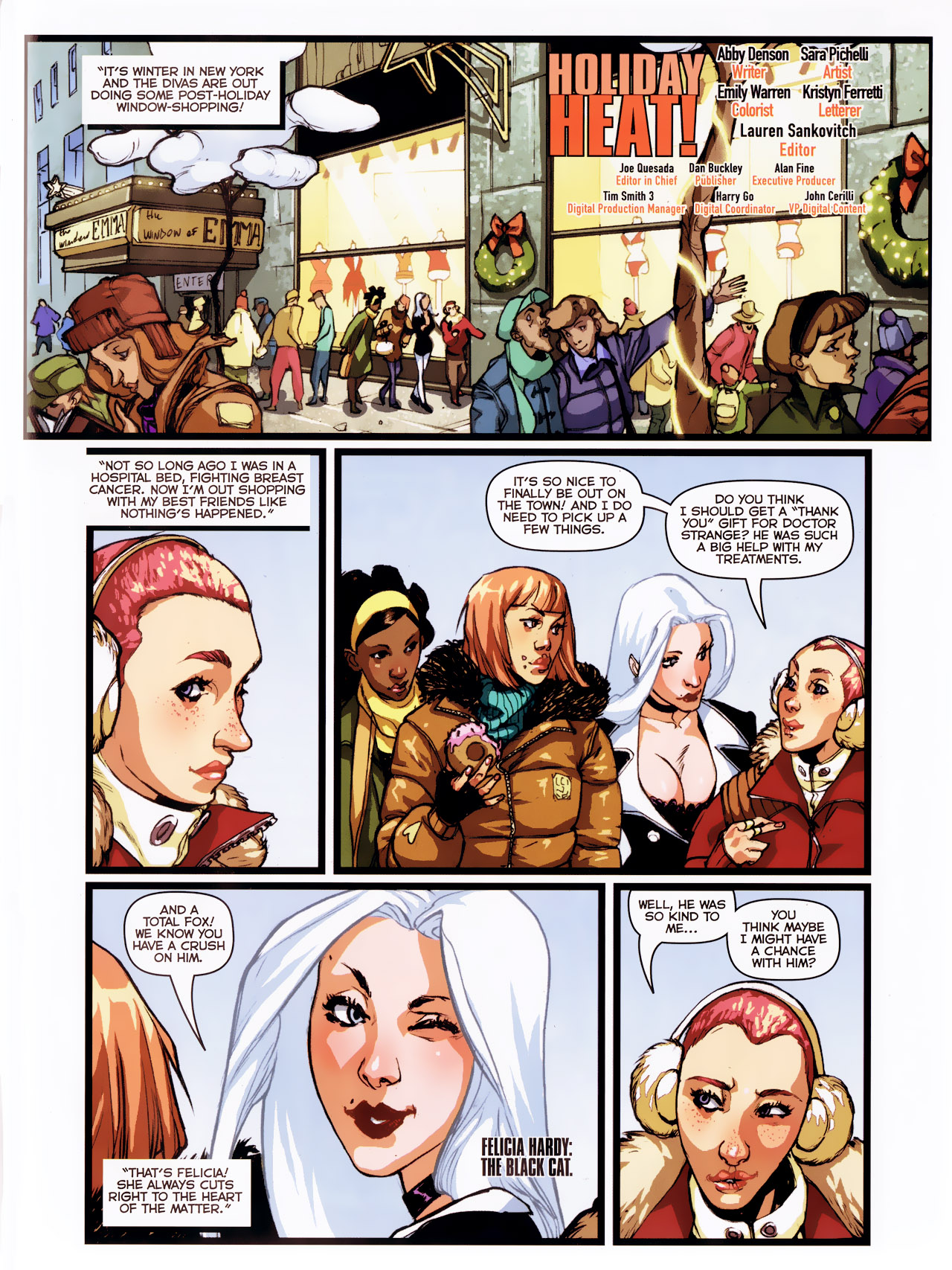 Read online Marvel Holiday Magazine 2010 comic -  Issue #1 - 79