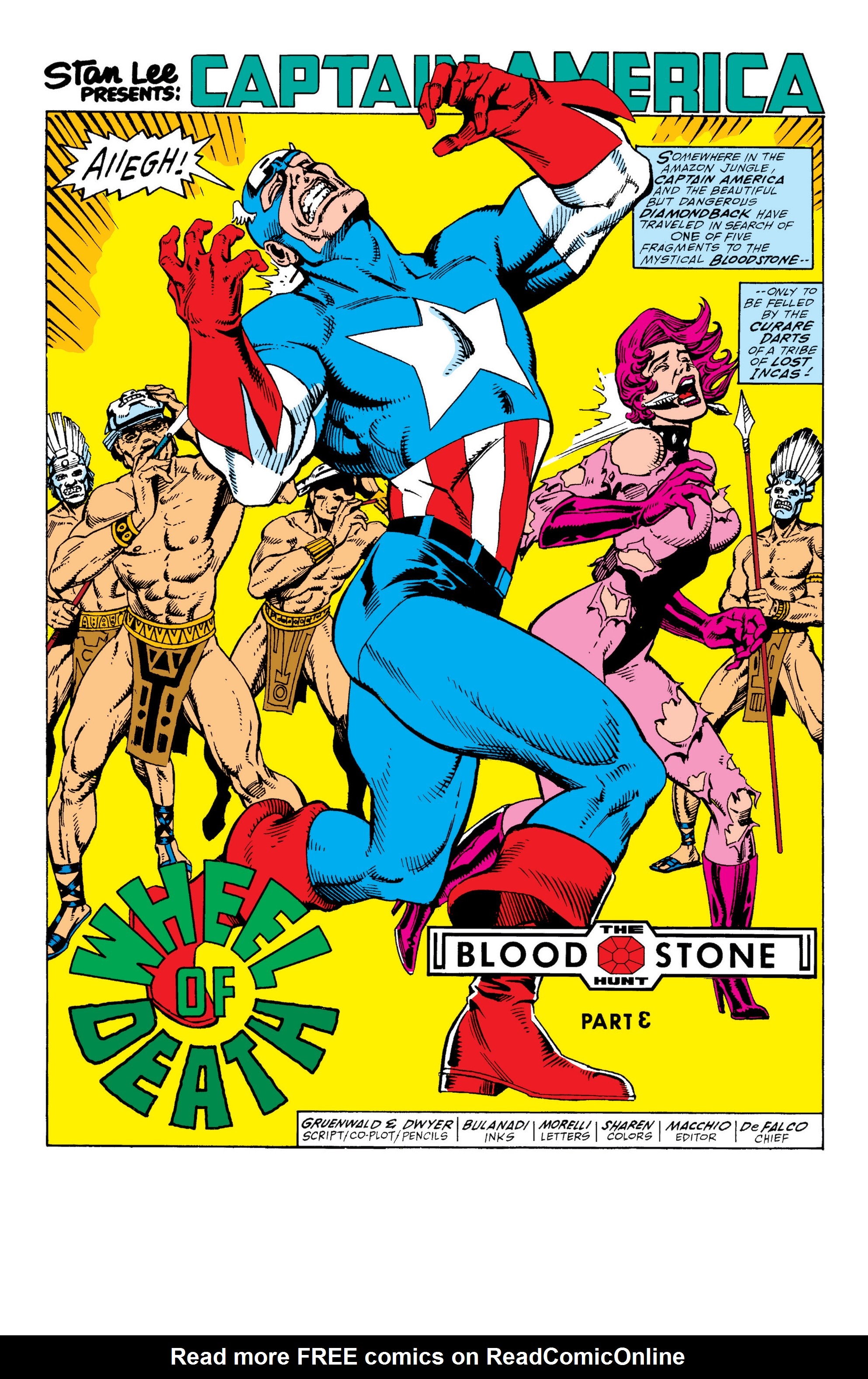 Read online Captain America Epic Collection comic -  Issue # TPB The Bloodstone Hunt (Part 2) - 89