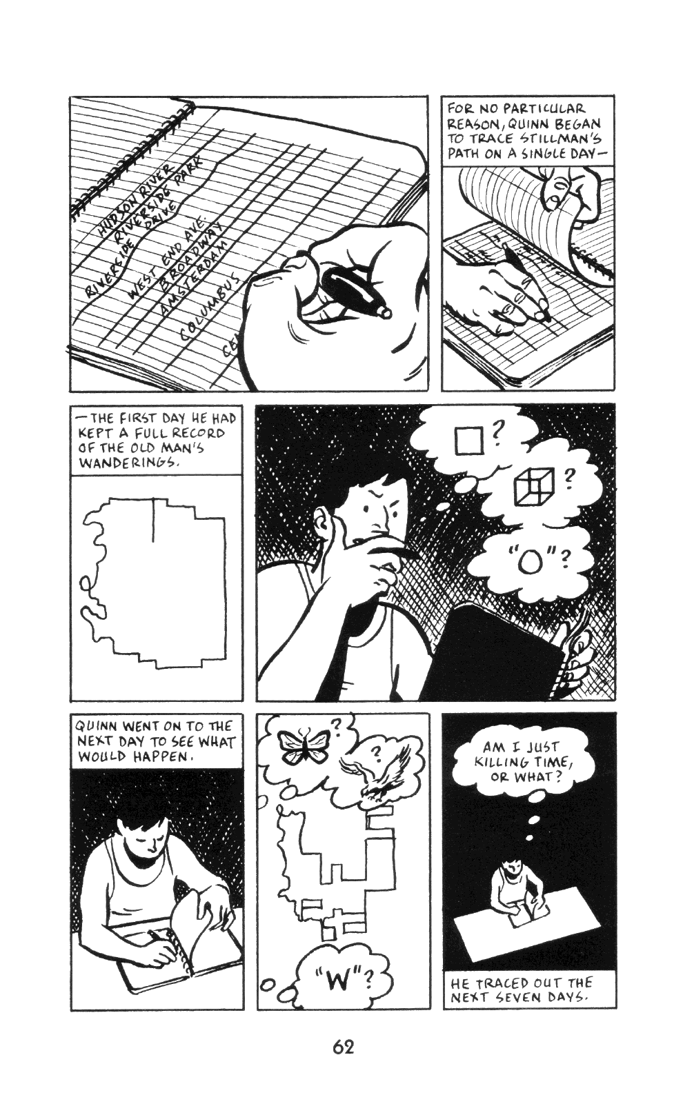 Read online Neon Lit: Paul Auster's City of Glass comic -  Issue # TPB (Part 1) - 68