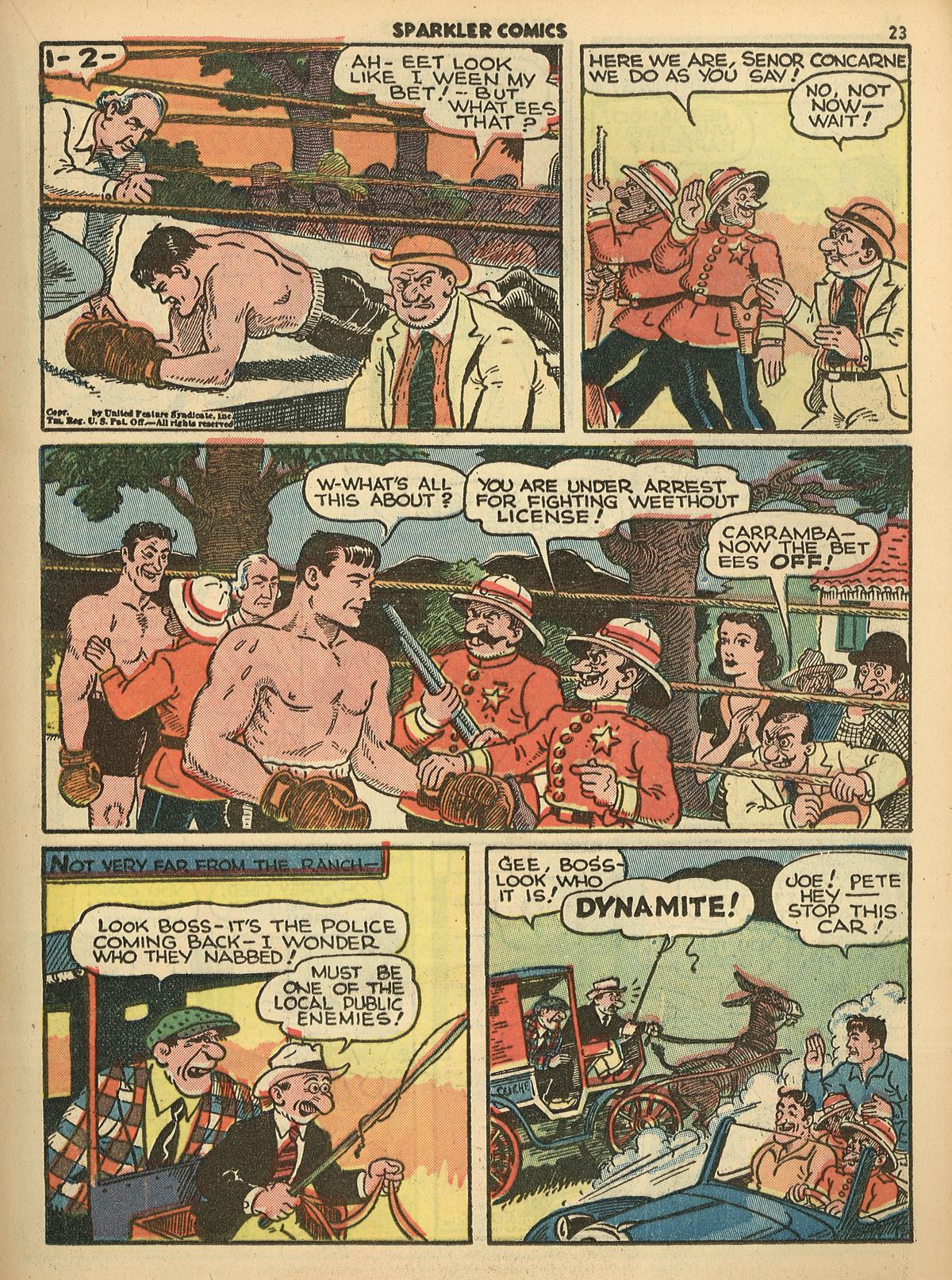 Read online Sparkler Comics comic -  Issue #9 - 25