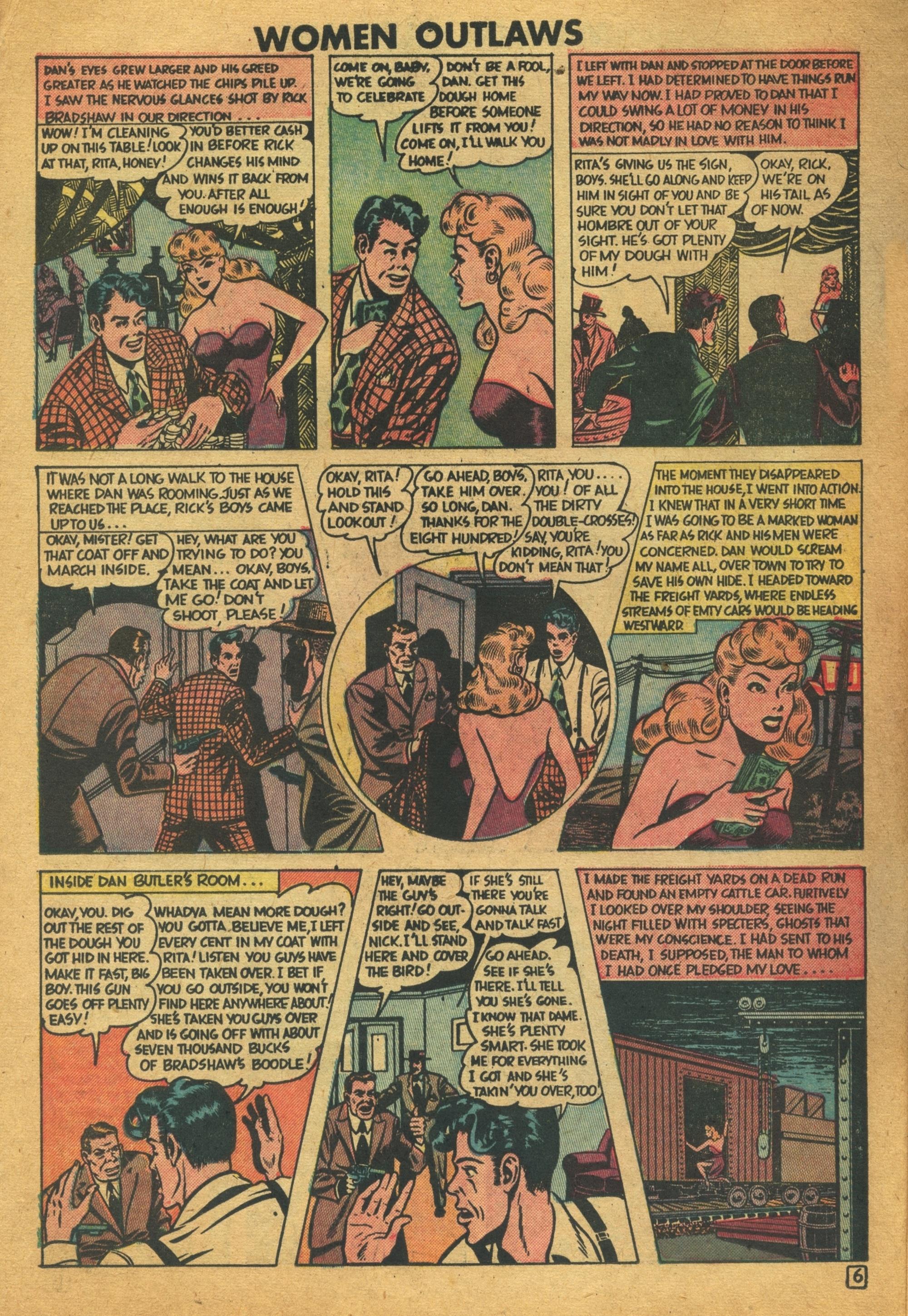 Read online Women Outlaws comic -  Issue #6 - 16