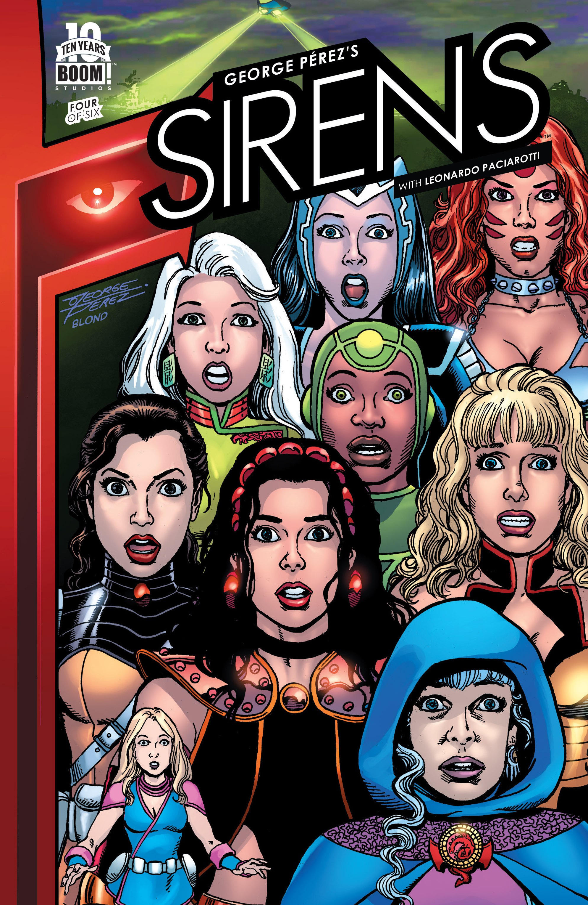 Read online George Pérez's Sirens comic -  Issue #4 - 1