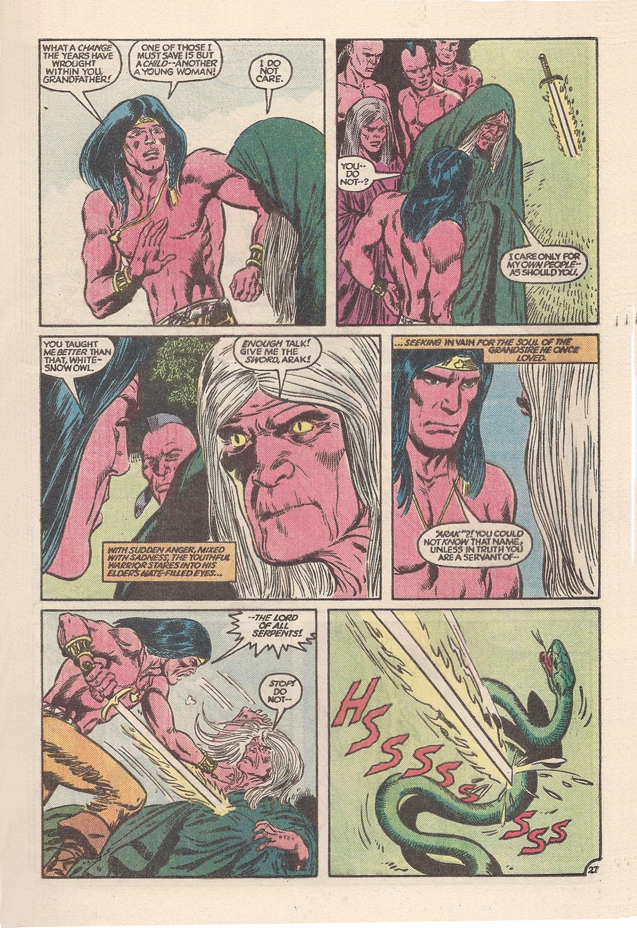 Read online Arak Son of Thunder comic -  Issue # _Annual 1 - 33