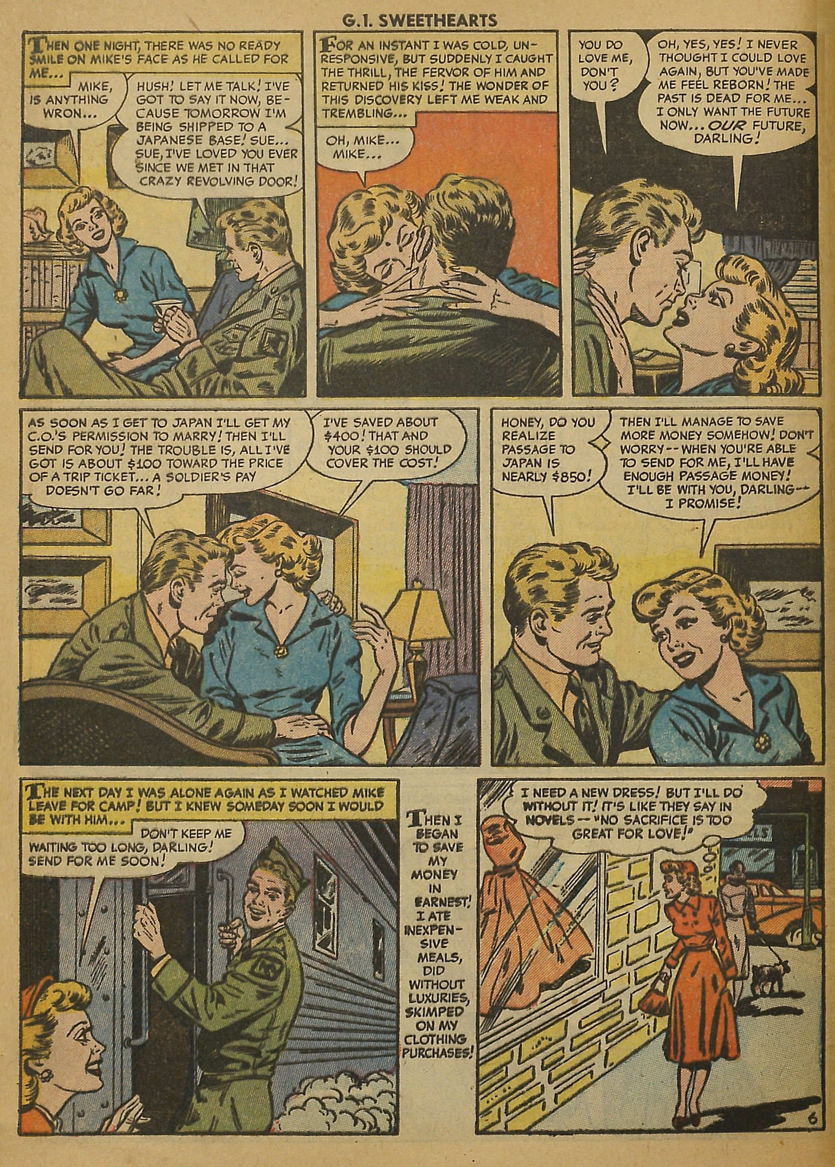 Read online G.I. Sweethearts comic -  Issue #35 - 8