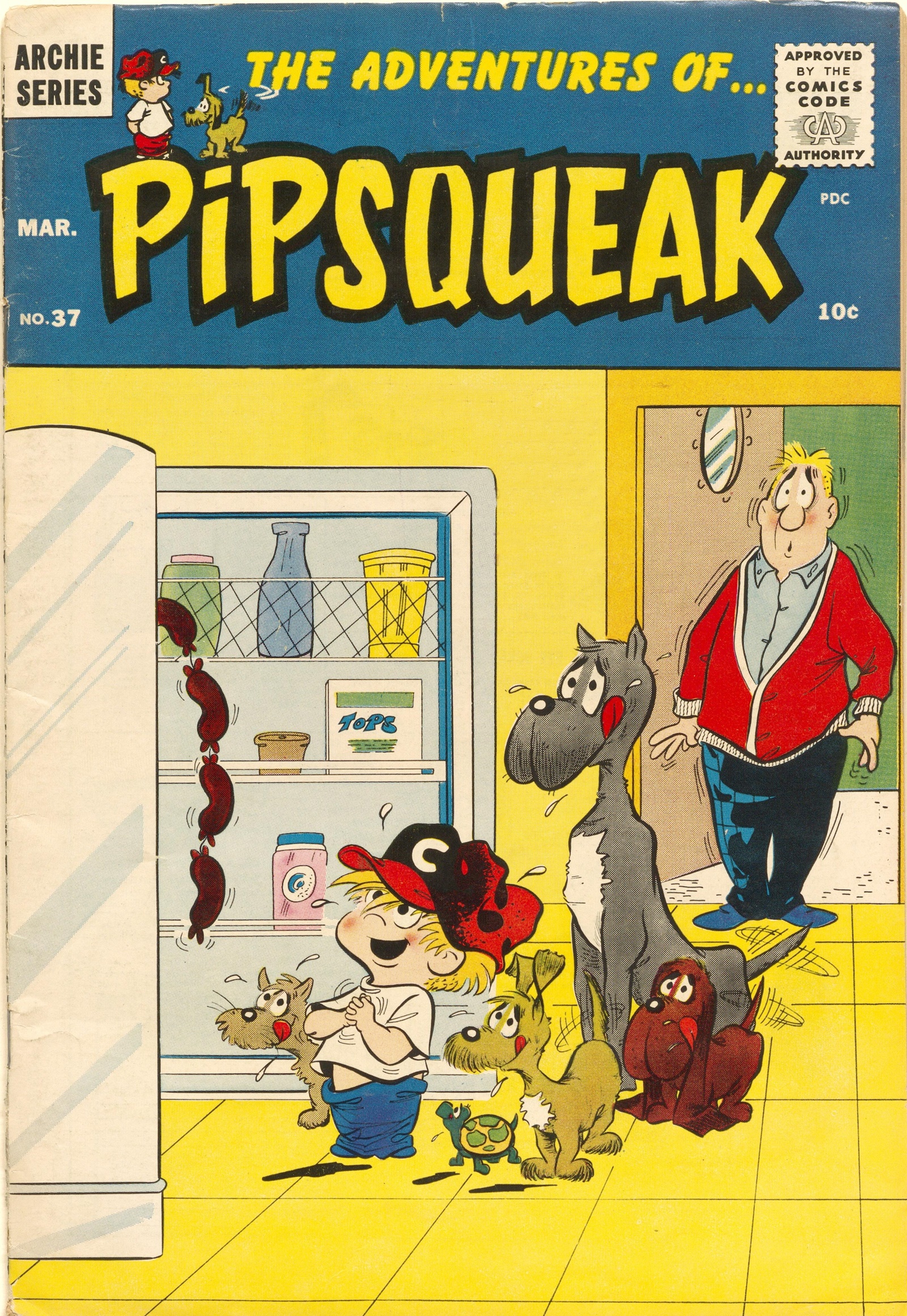 Read online Adventures of Pipsqueak comic -  Issue #37 - 1