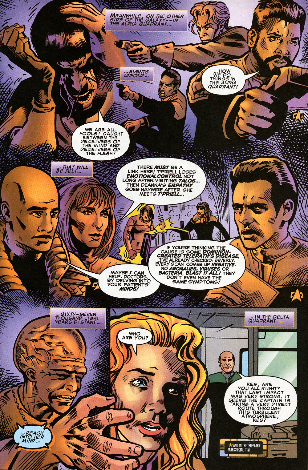 Read online Star Trek: Voyager comic -  Issue #13 - 21